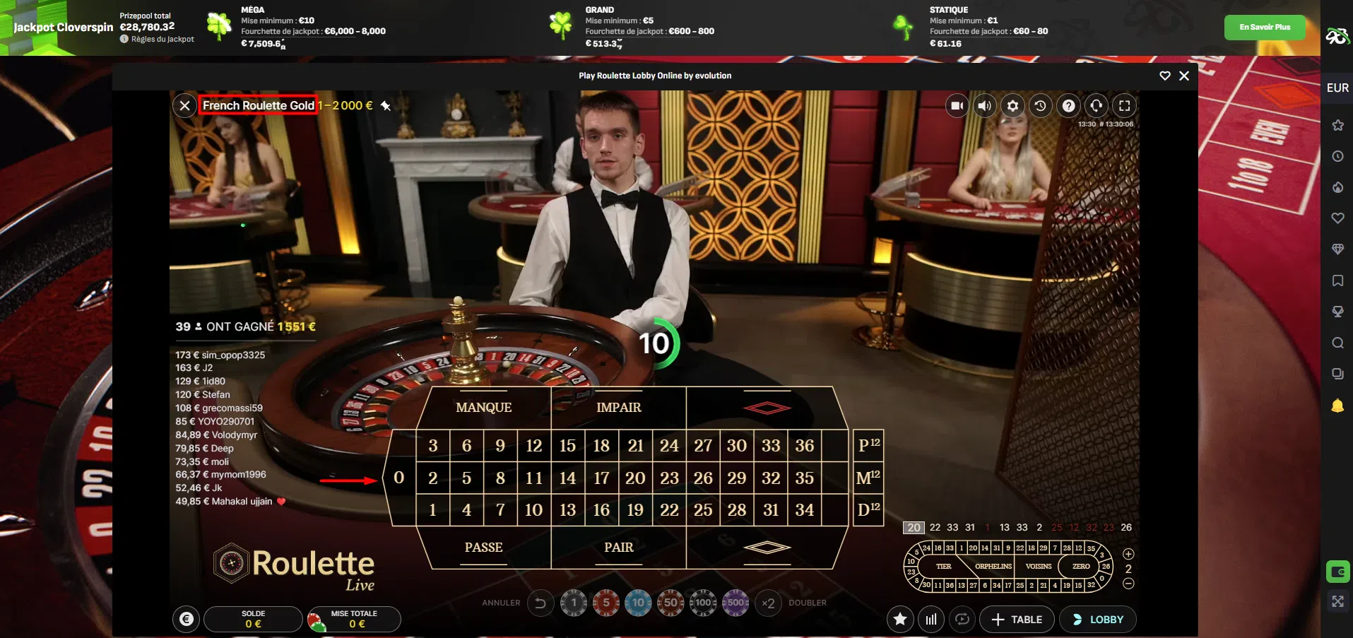 French Roulette