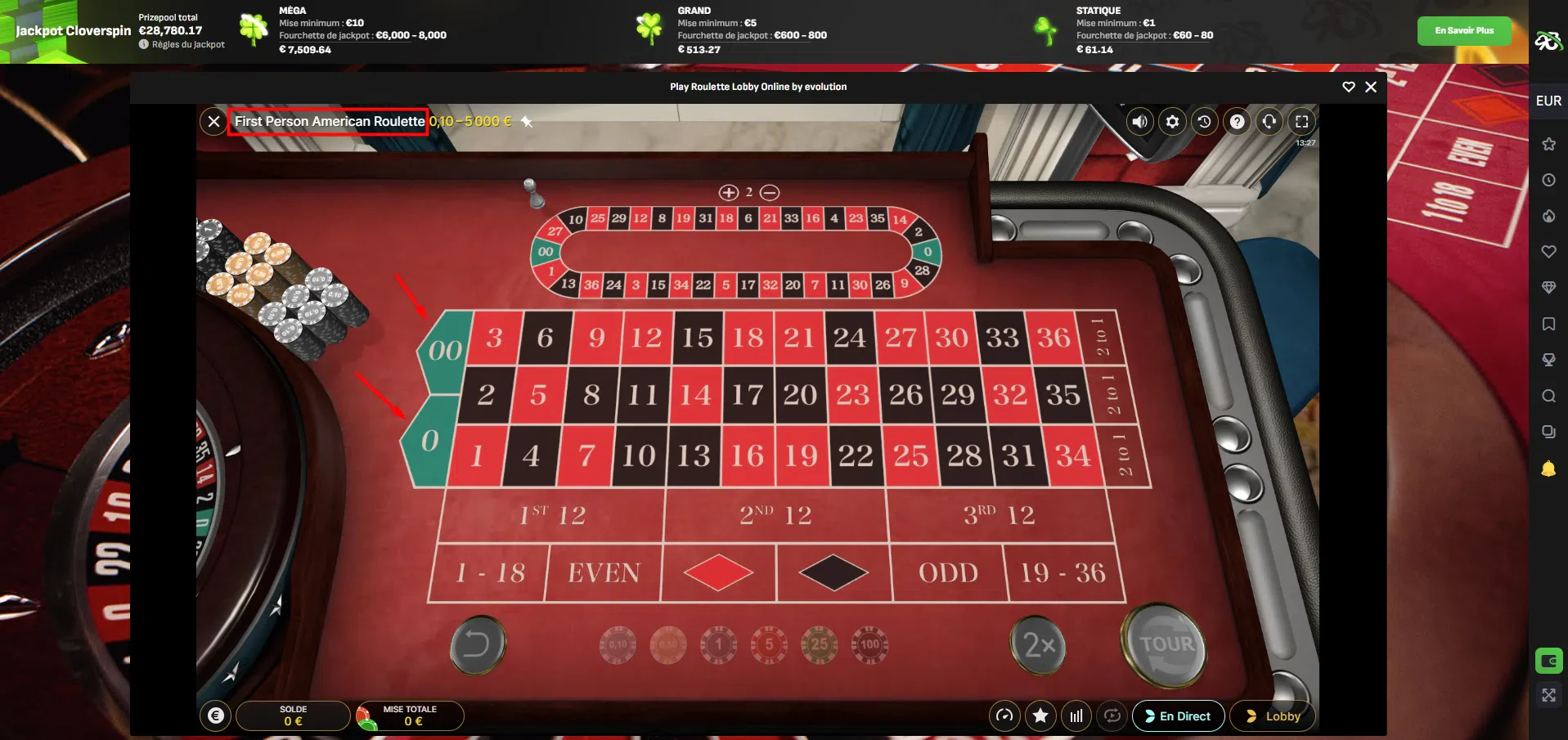 American Roulette