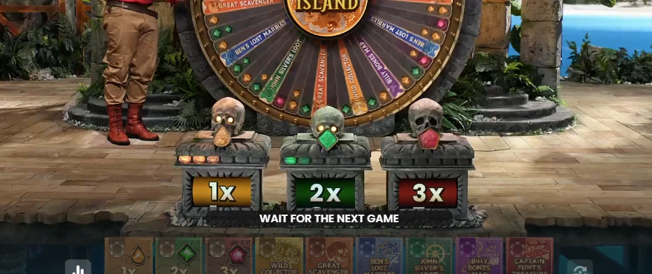 Treasure Island Live gems