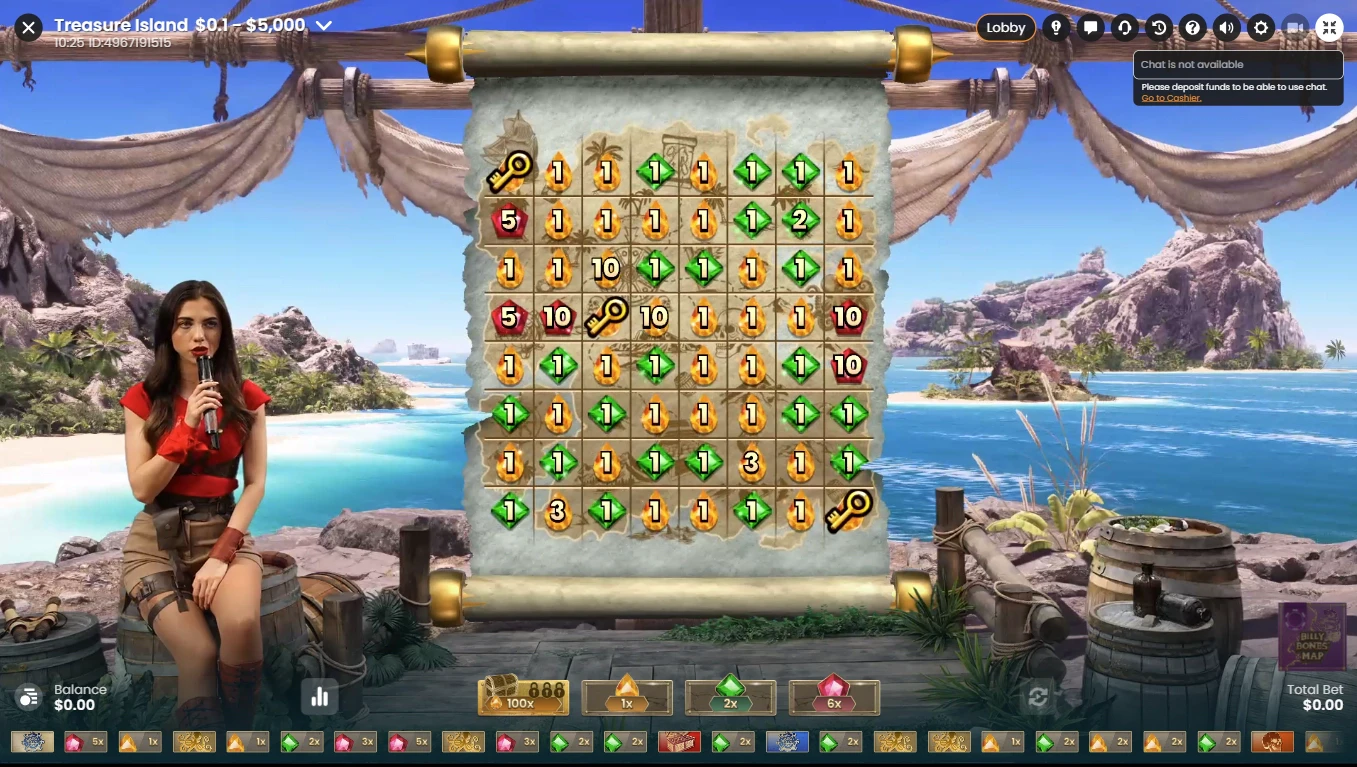 Billy Bones' Map