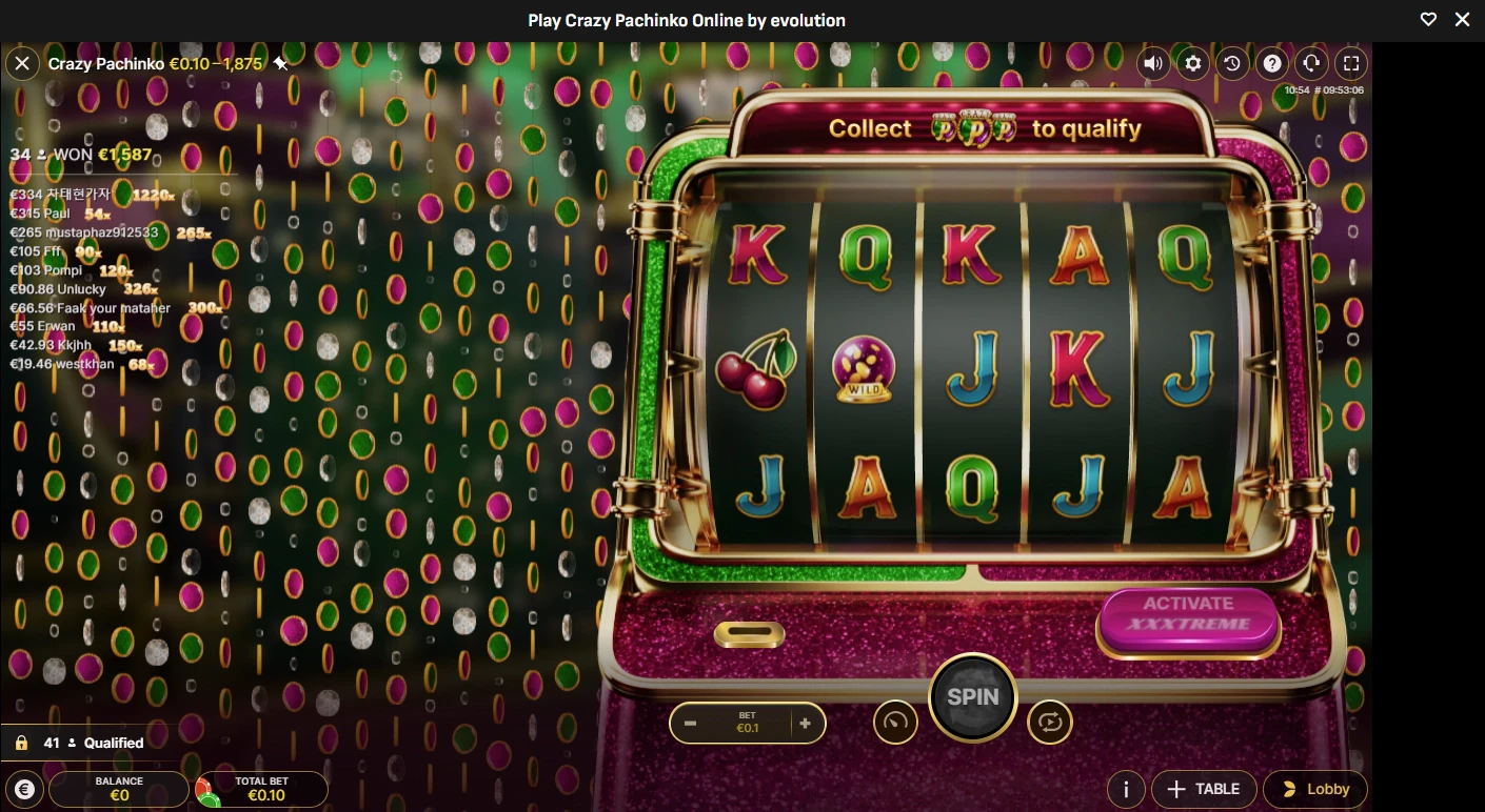Crazy Pachinko slot
