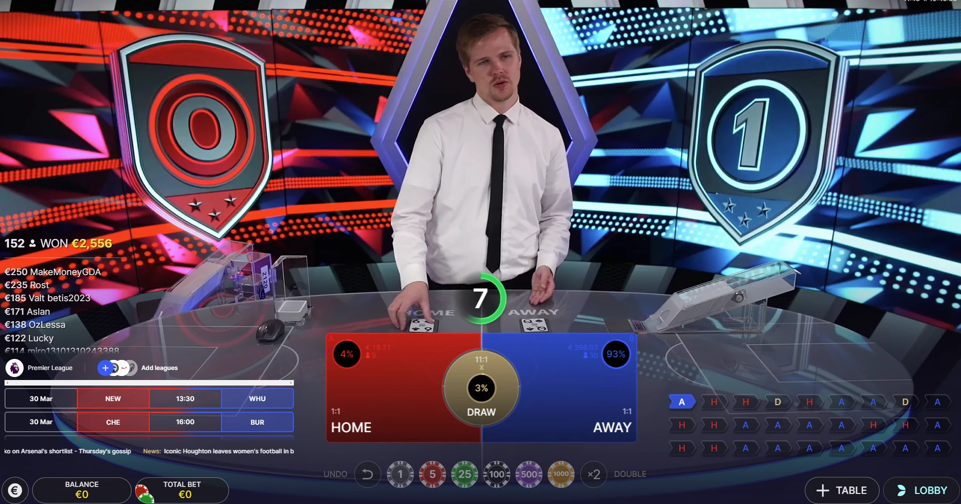 Football Studio Live