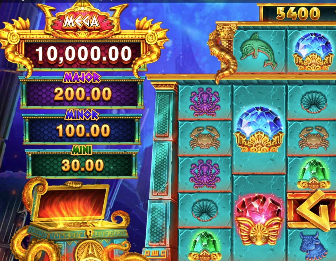 Poseidon Ancient Fortunes Megaways Jackpot
