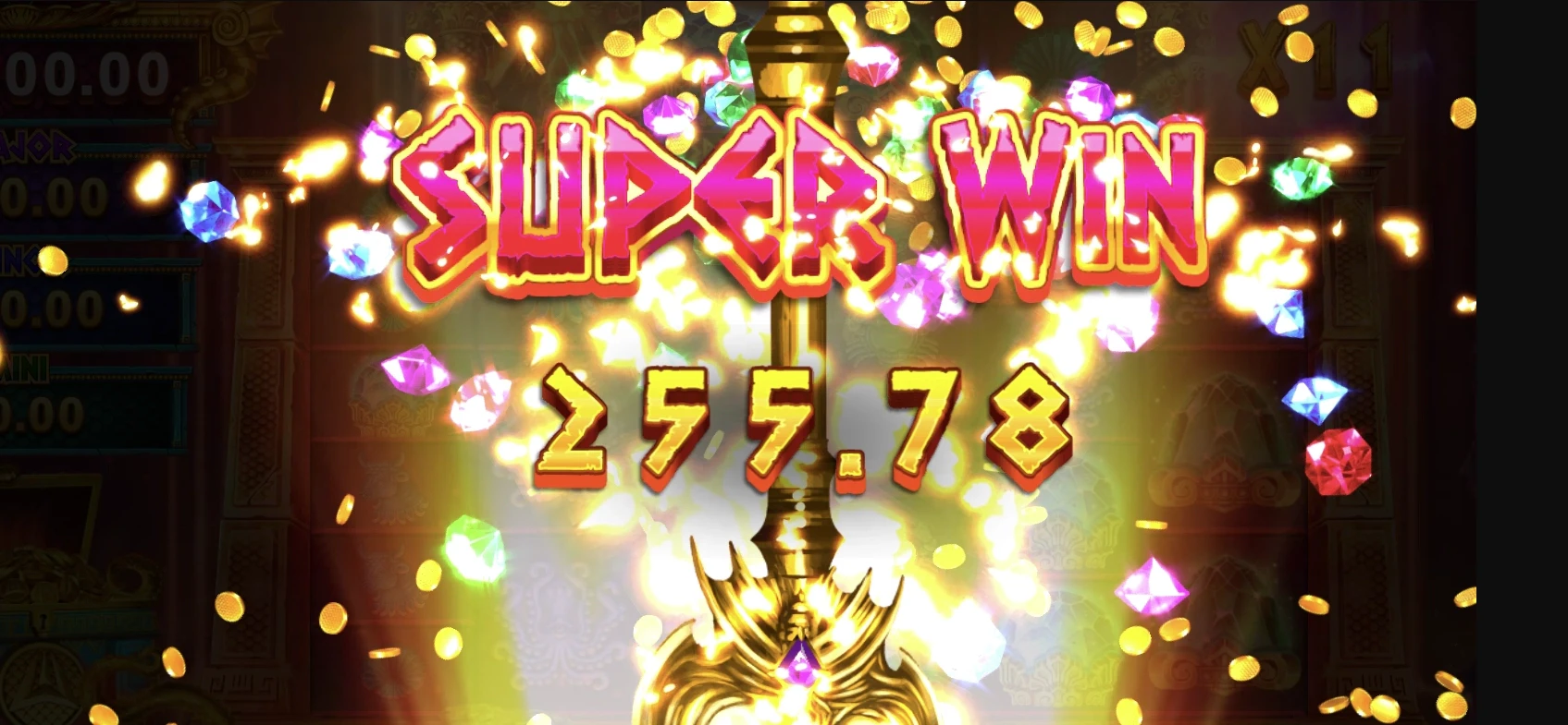 Poseidon Ancient Fortunes Megaways Super Win