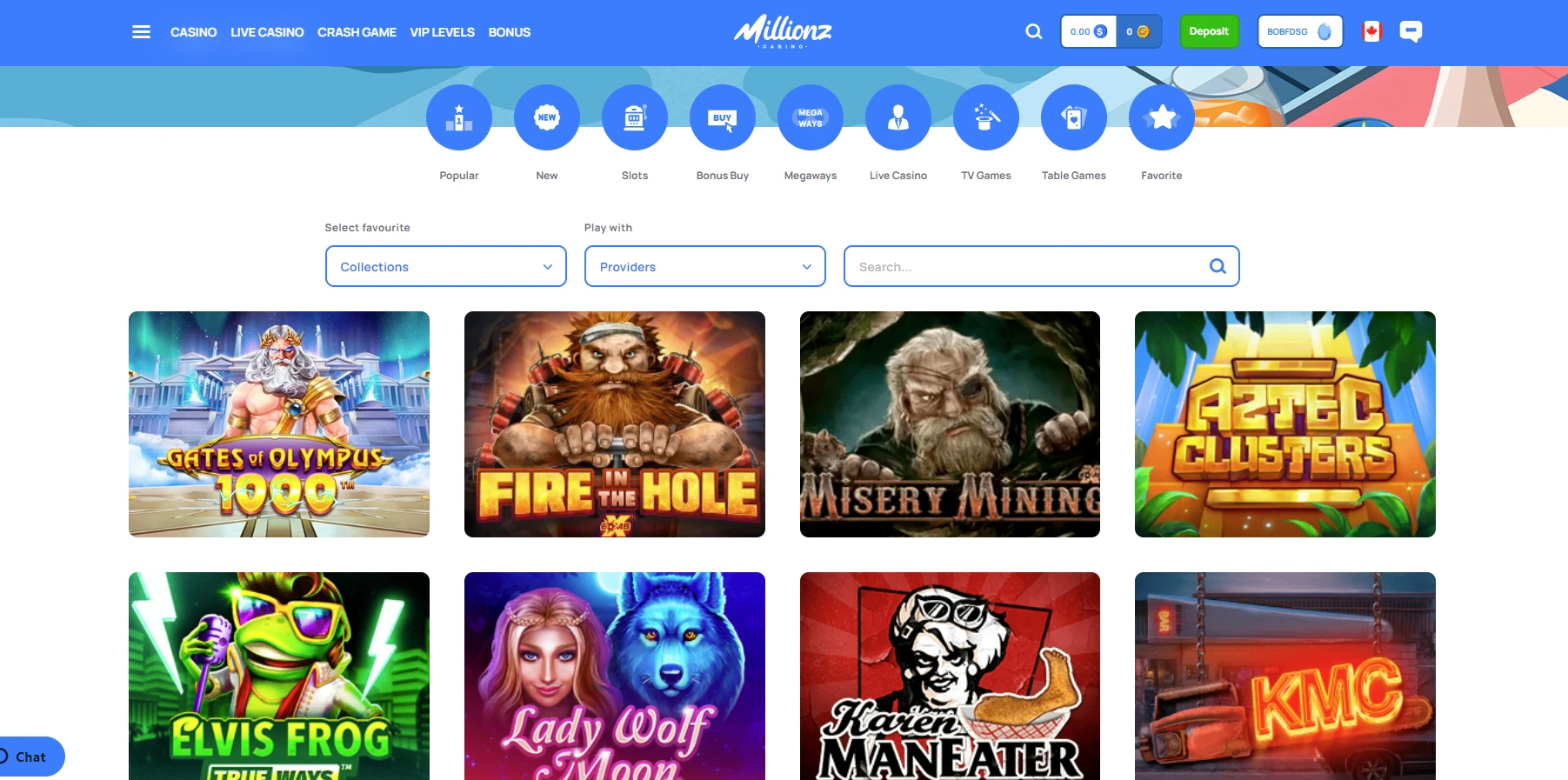 Millionz Claim Free Spins