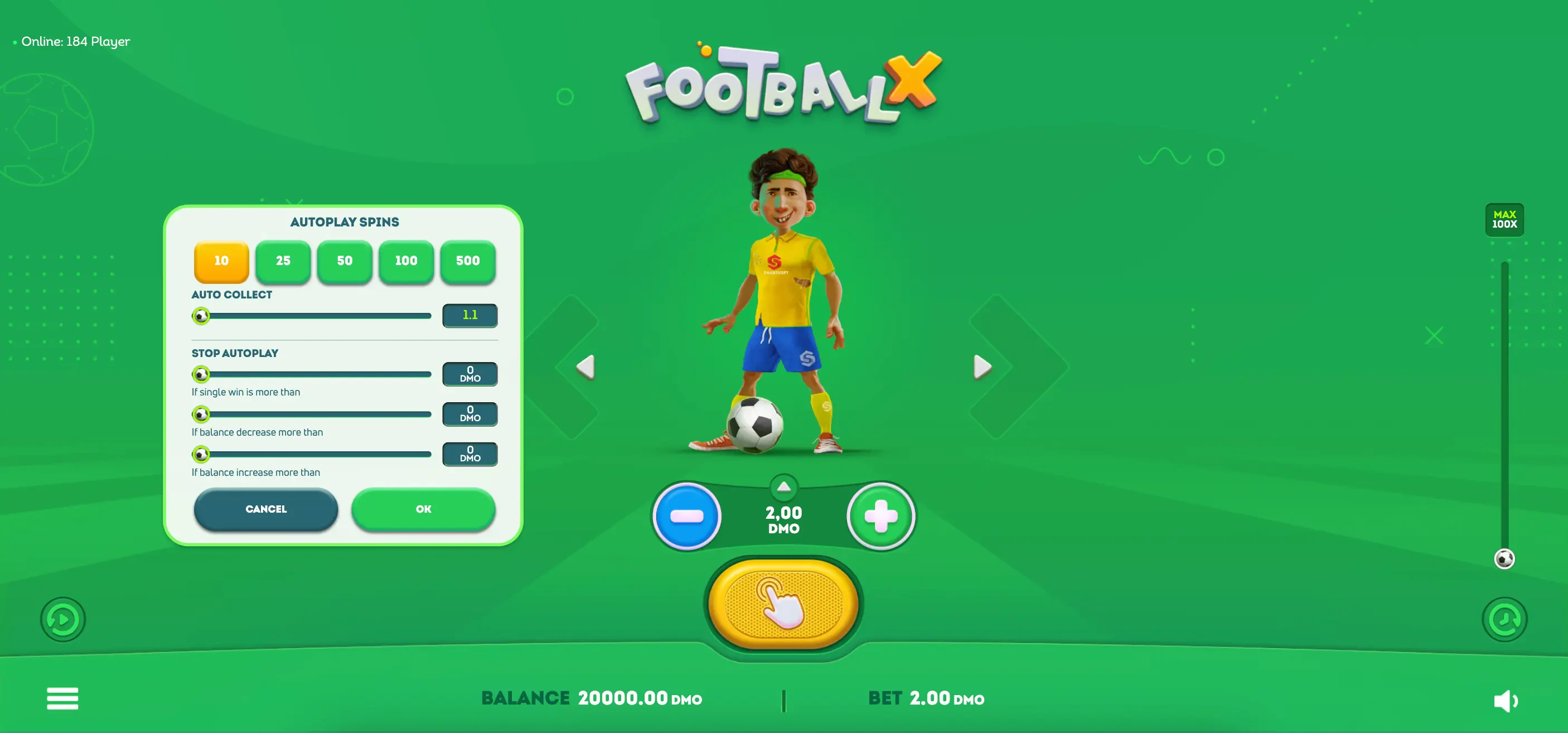 footballx auto play