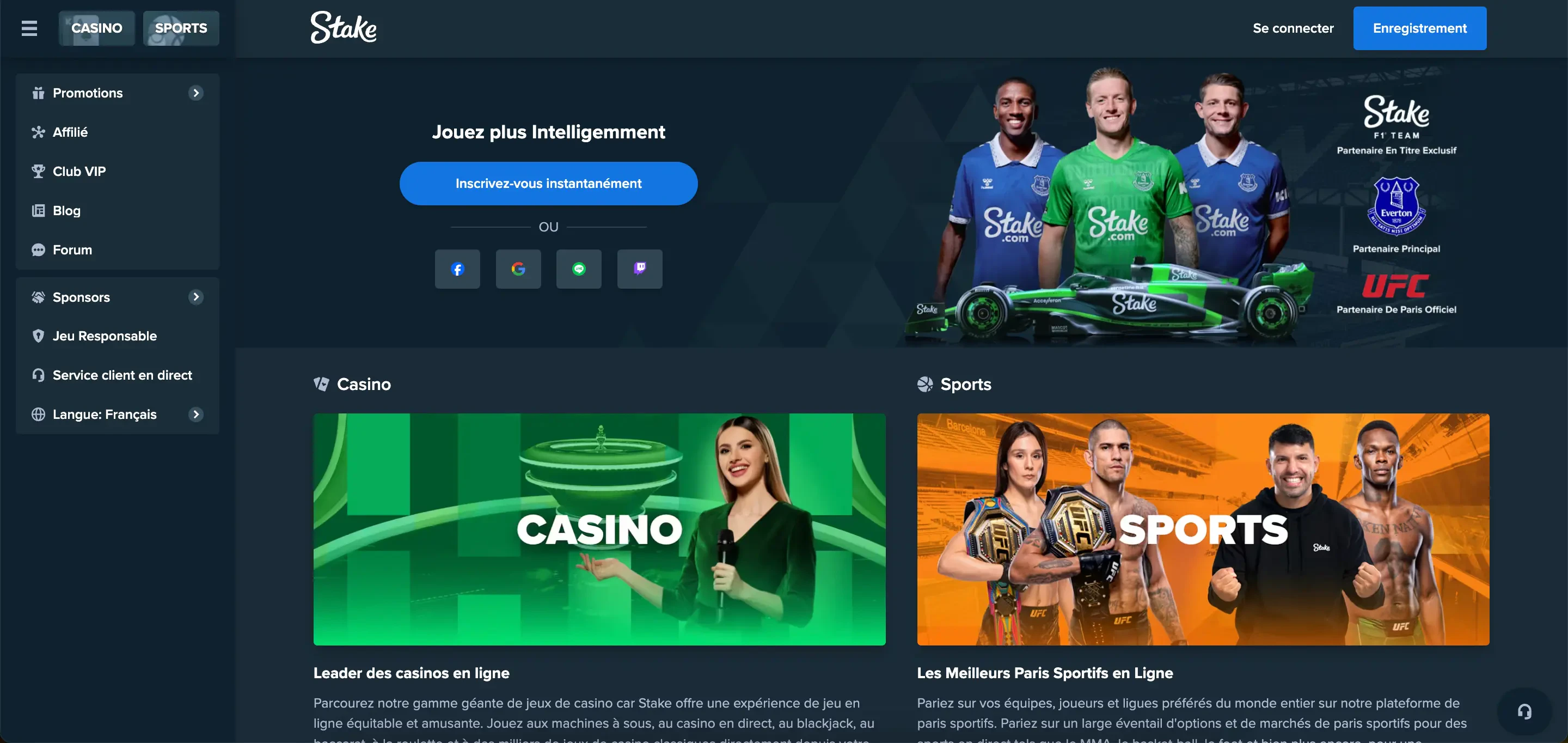 stake casino