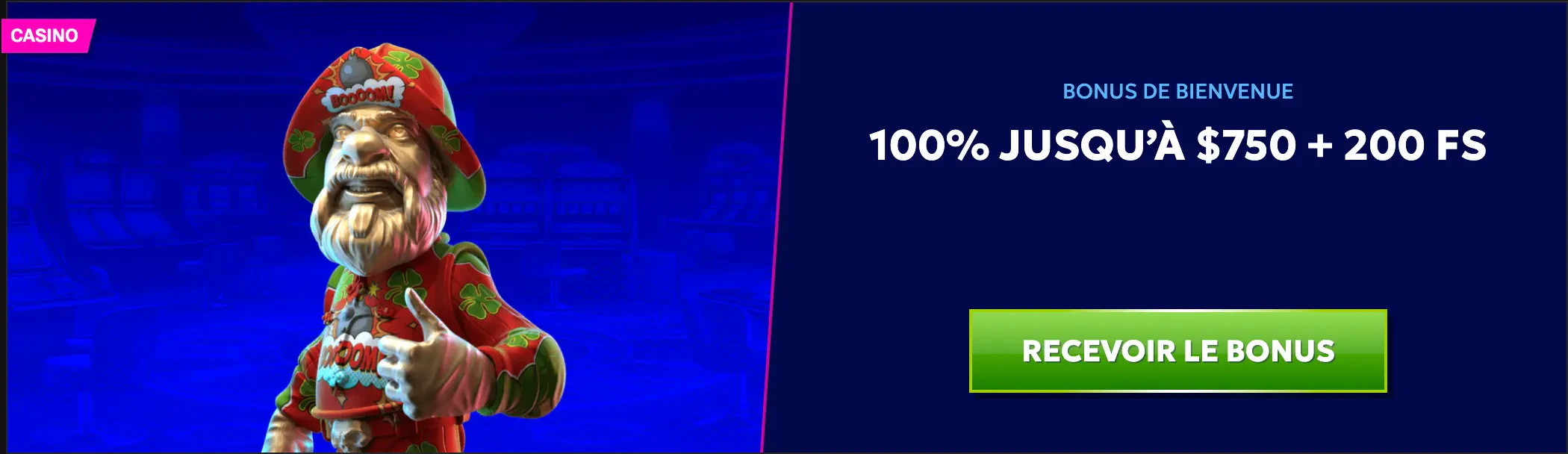 bonus de bienvenue casino rtbet