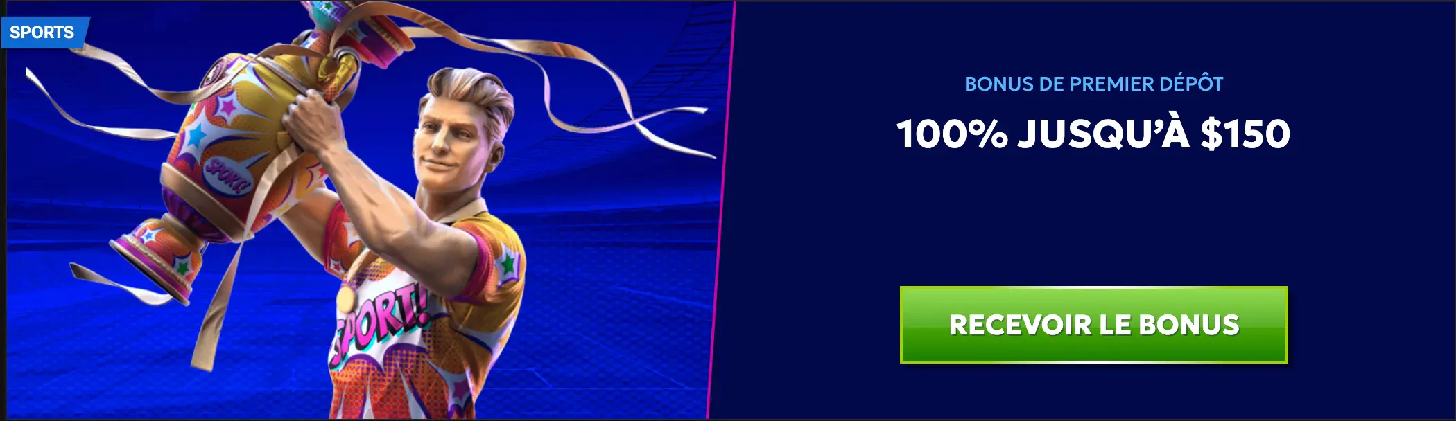 bonus de premier dépôt rtbet