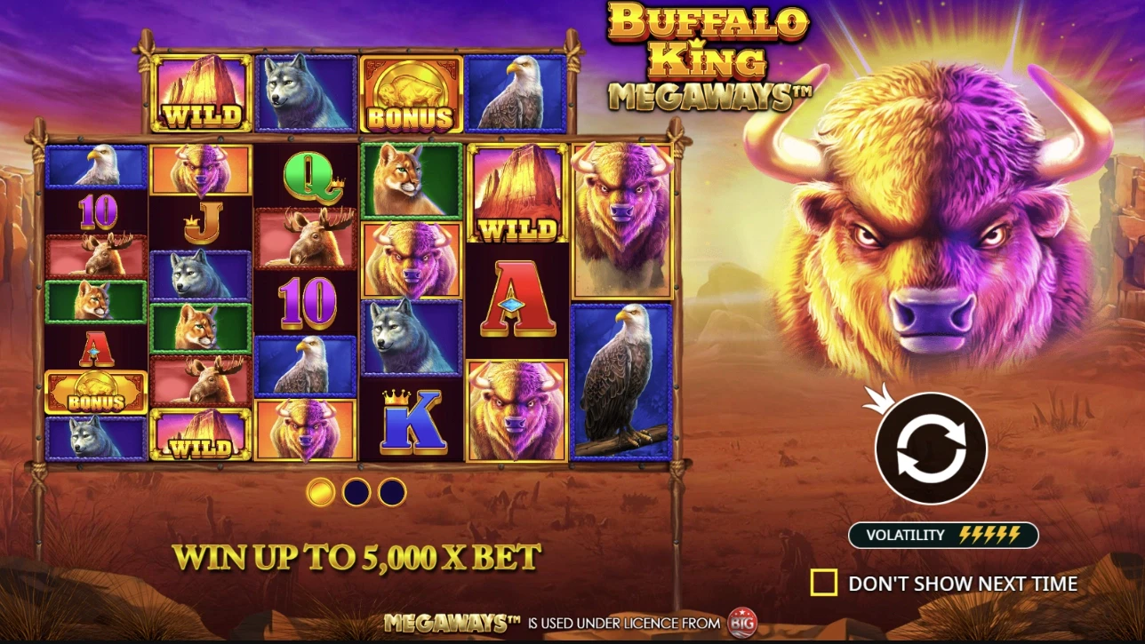 Buffalo King Megaways slot