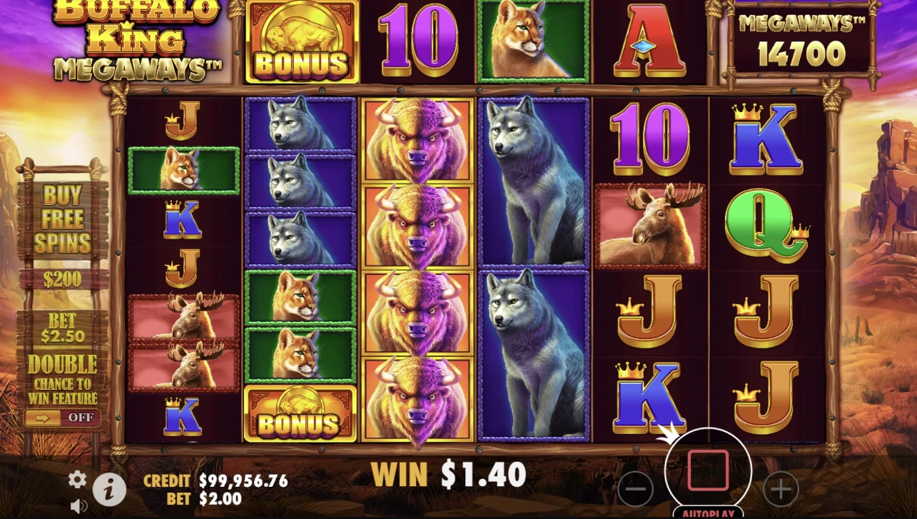 Buffalo King Megaways