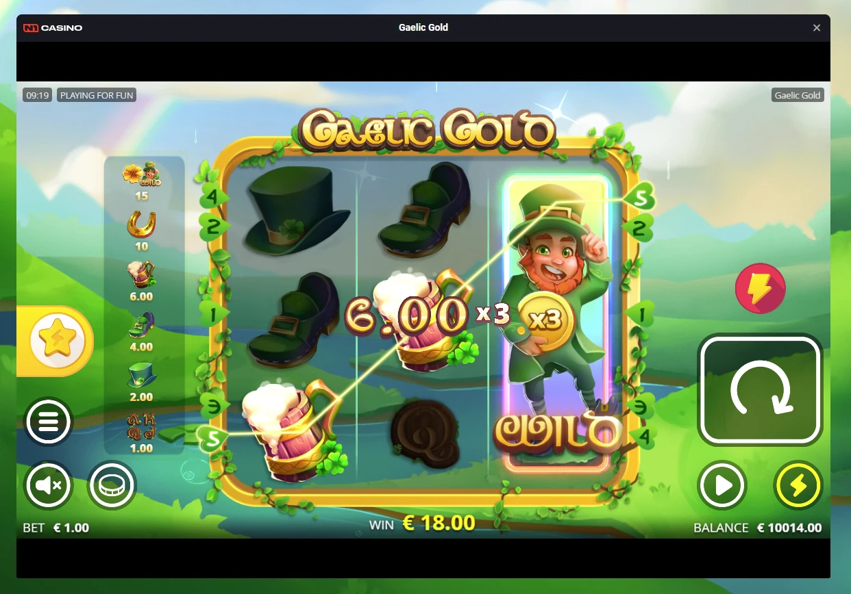 Gaelic Gold by Nolimit City