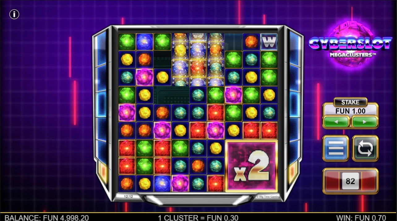 Cyberslot Megaclusters by Big Time Gaming