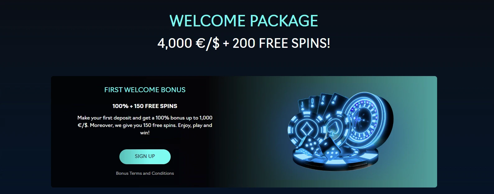 Oshi Welcome Bonus