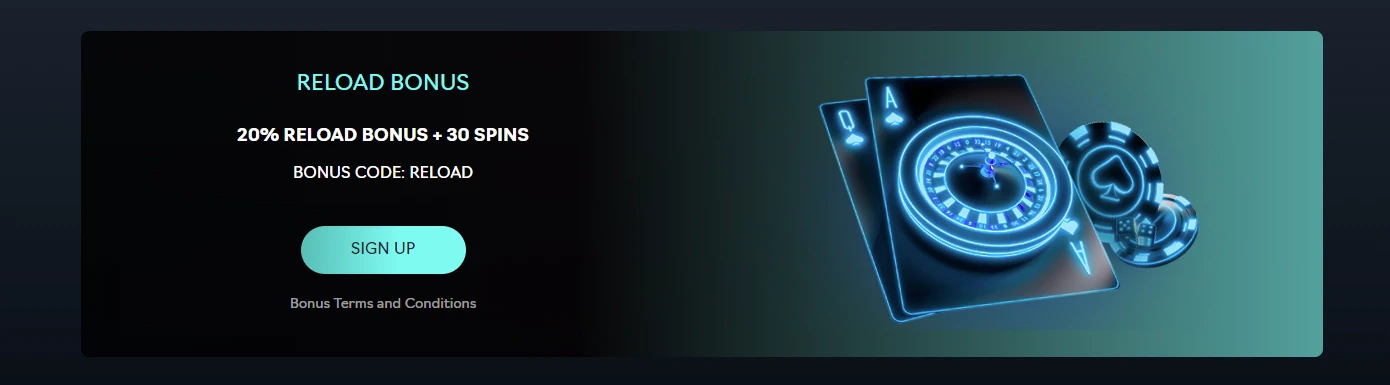 Oshi Reload Bonus