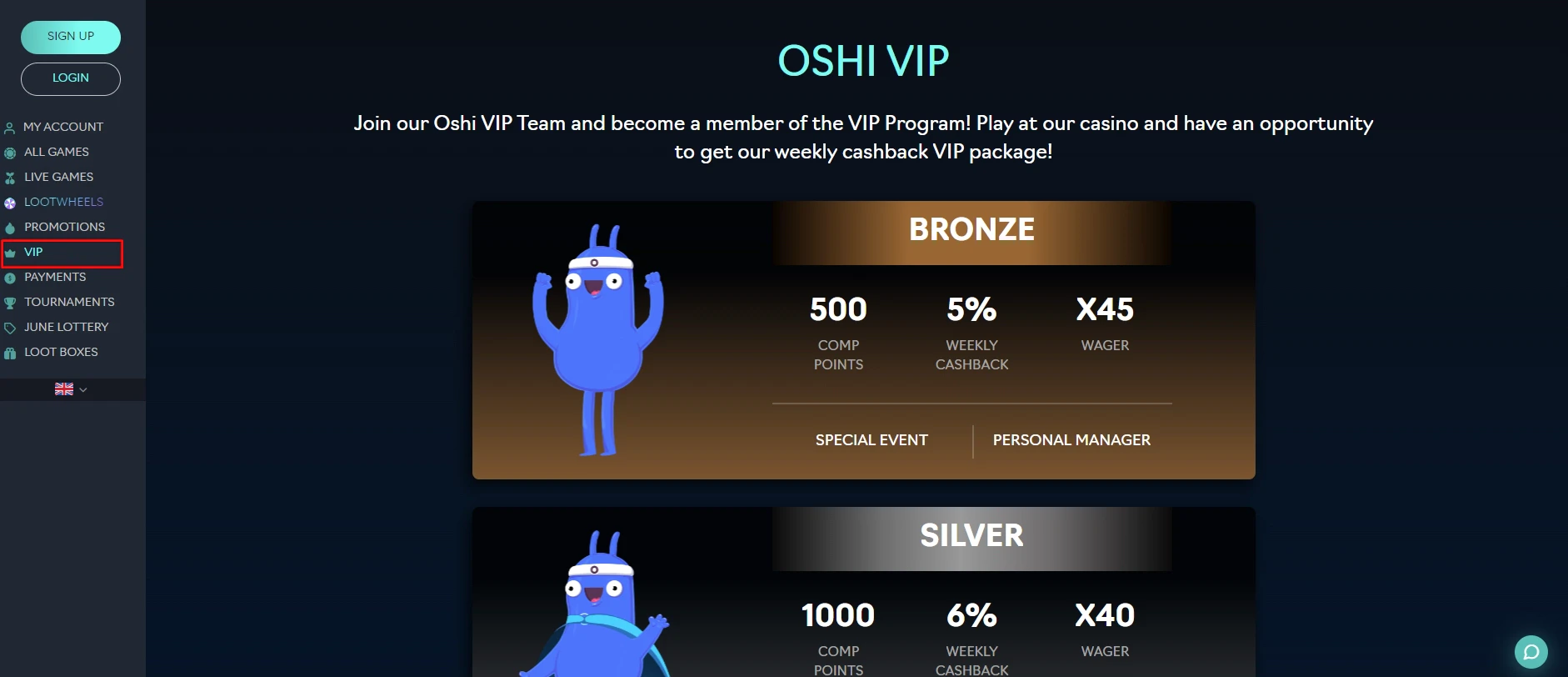 Oshi VIP