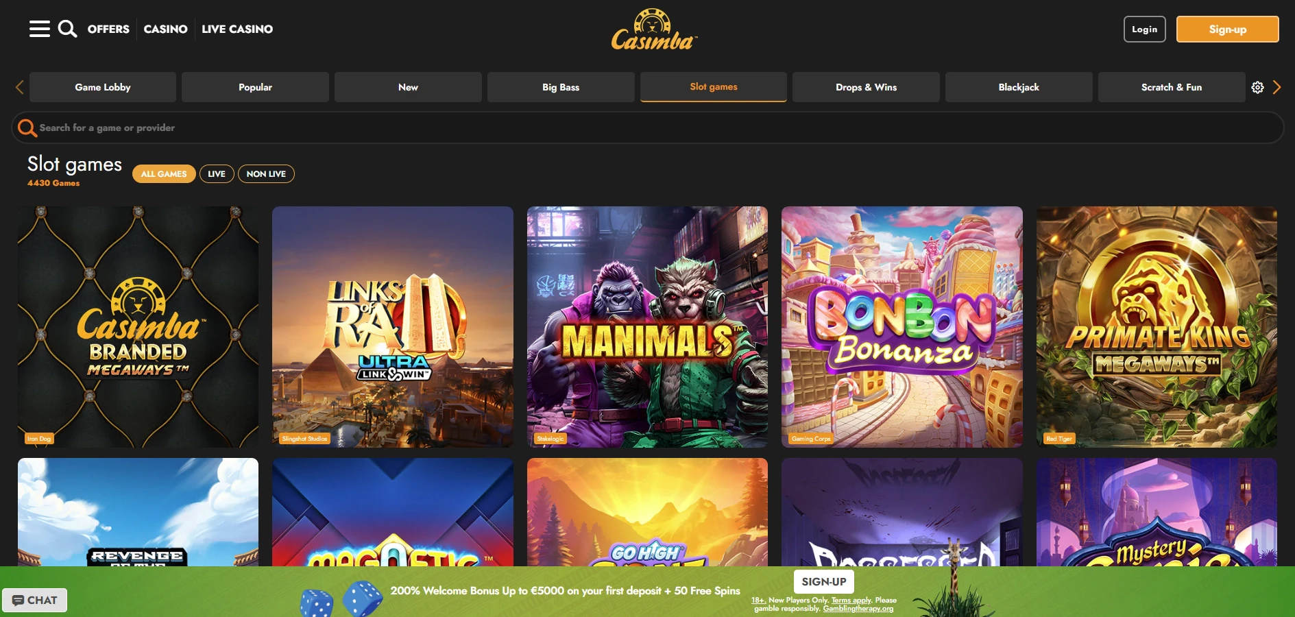 Casimba Slot Machines