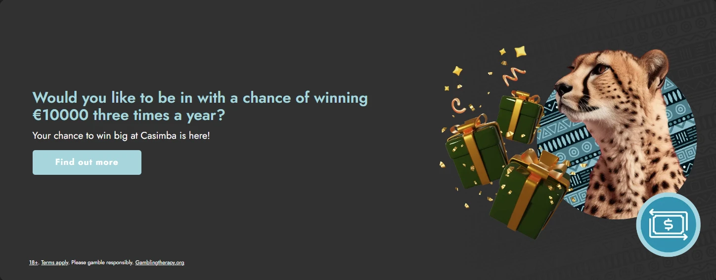 Casimba Cash Giveaways