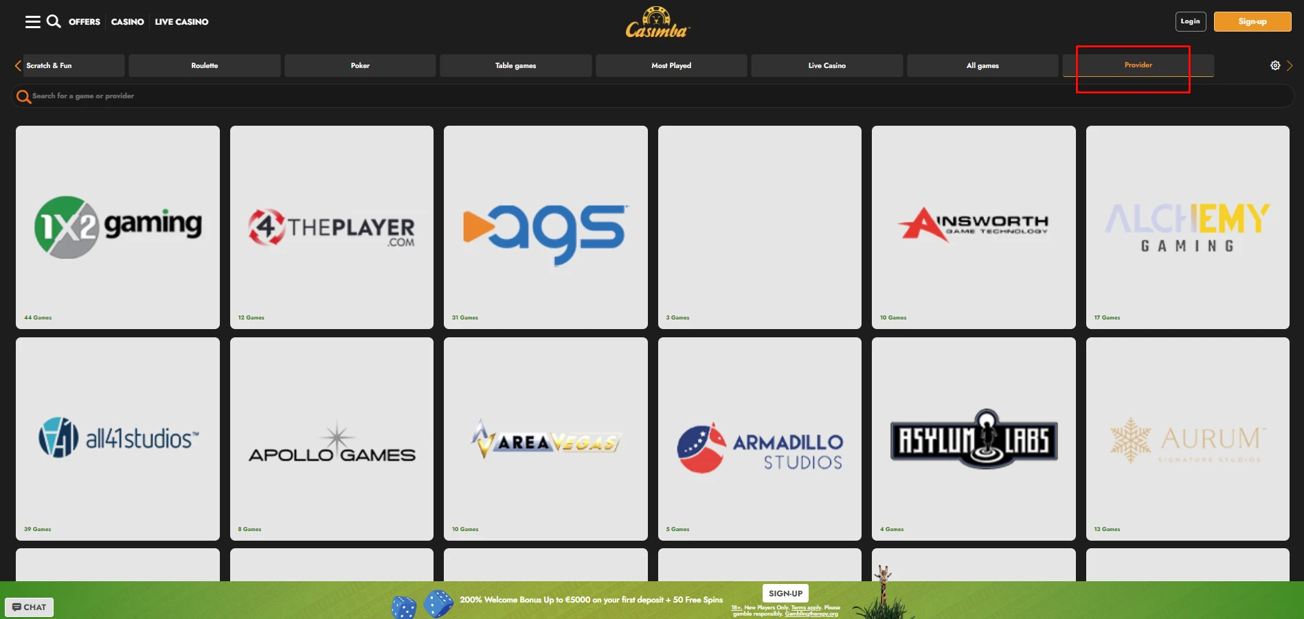 Casimba Providers