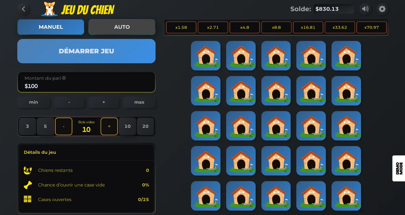 jeux du chien sur tablette
