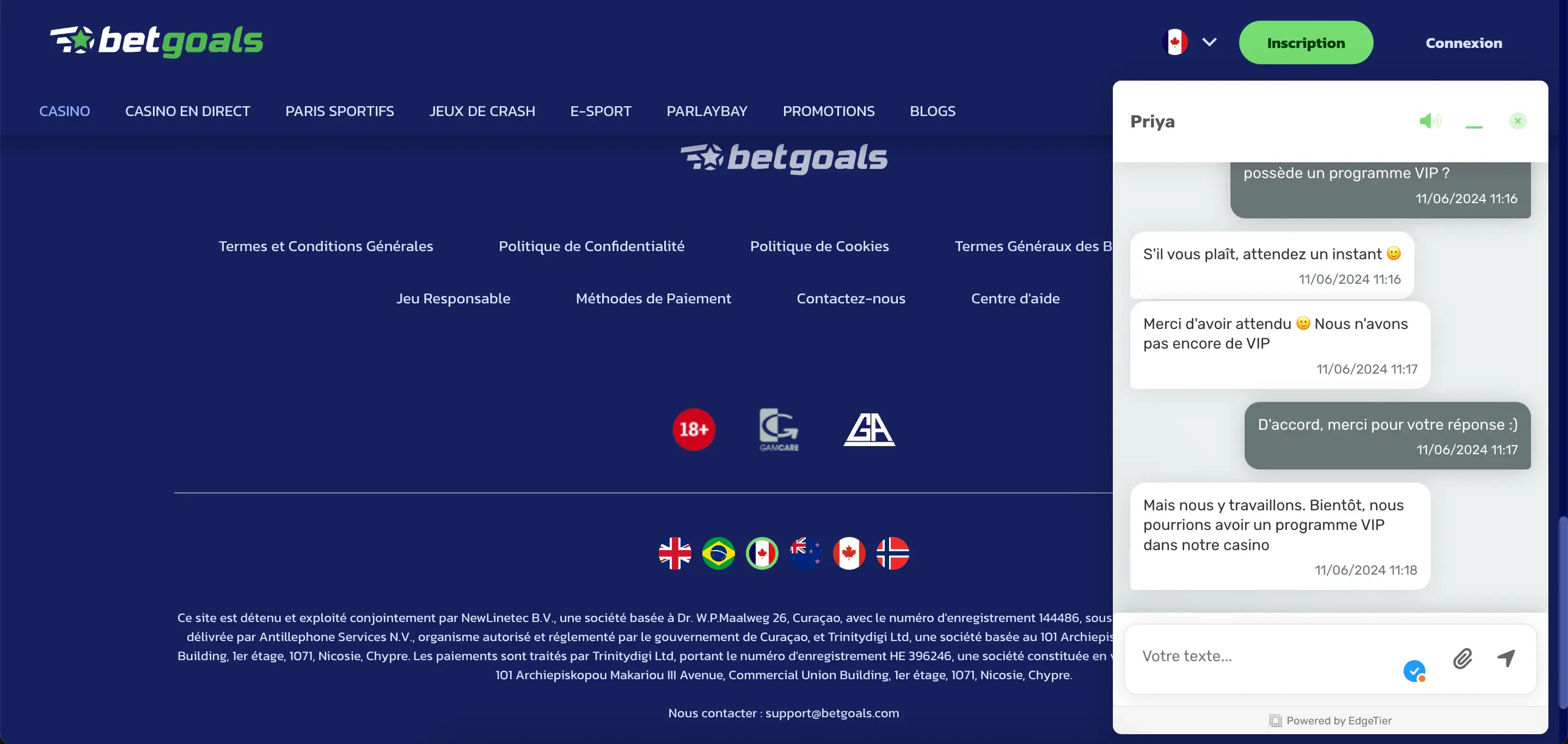 betgoals live chat