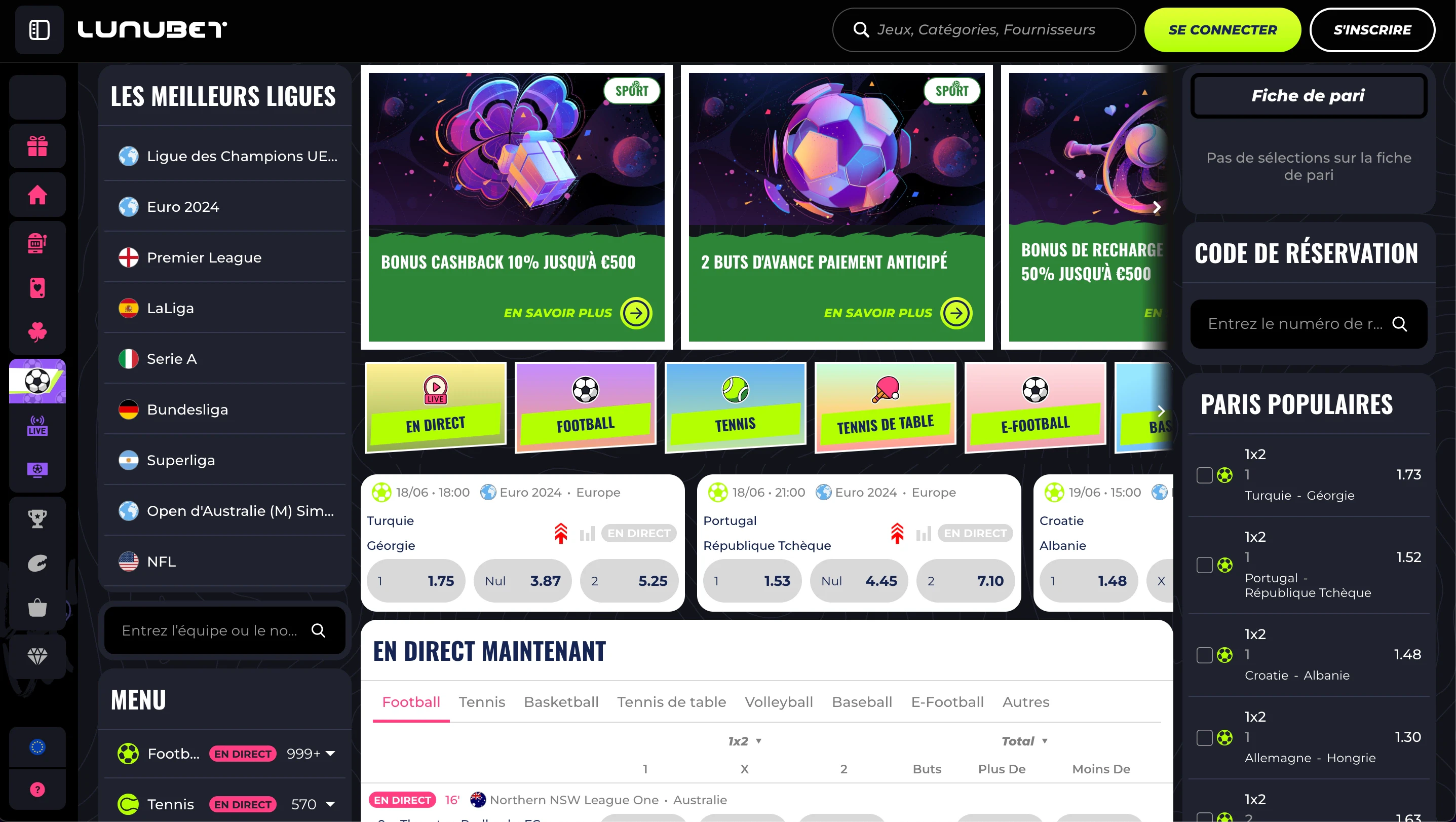 paris sportifs lunubet