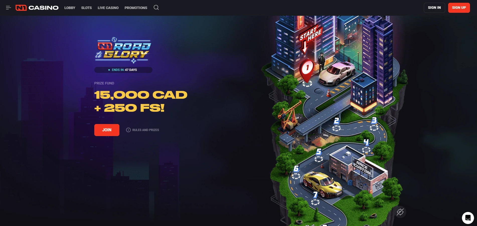 N1 Casino VIP program