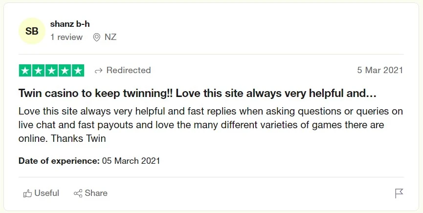 avis 2 trustpilot twin casino