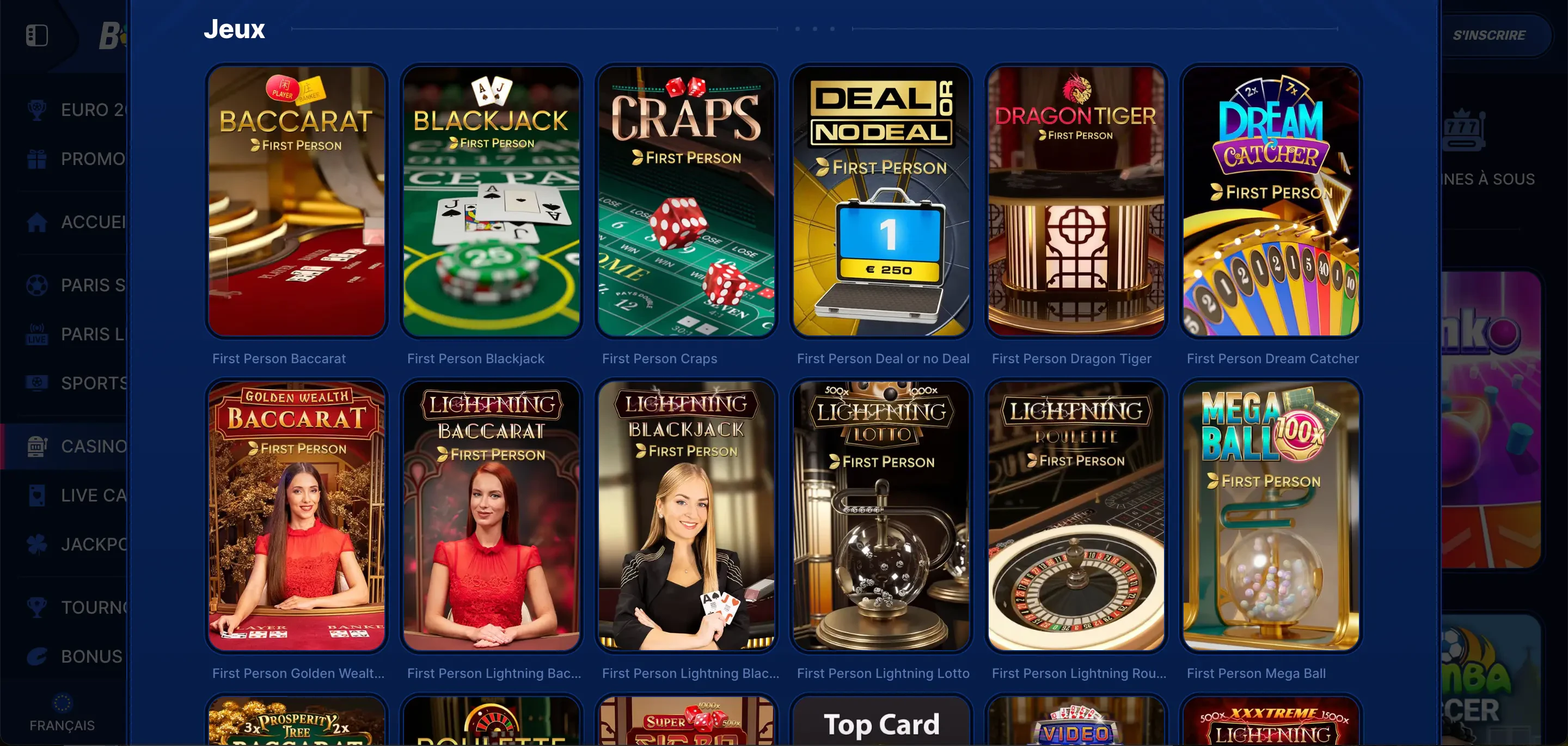 jeux de table boomerang bet