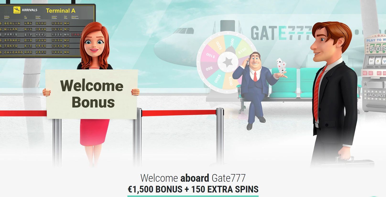 Gate777 Casino Welcome Bonus