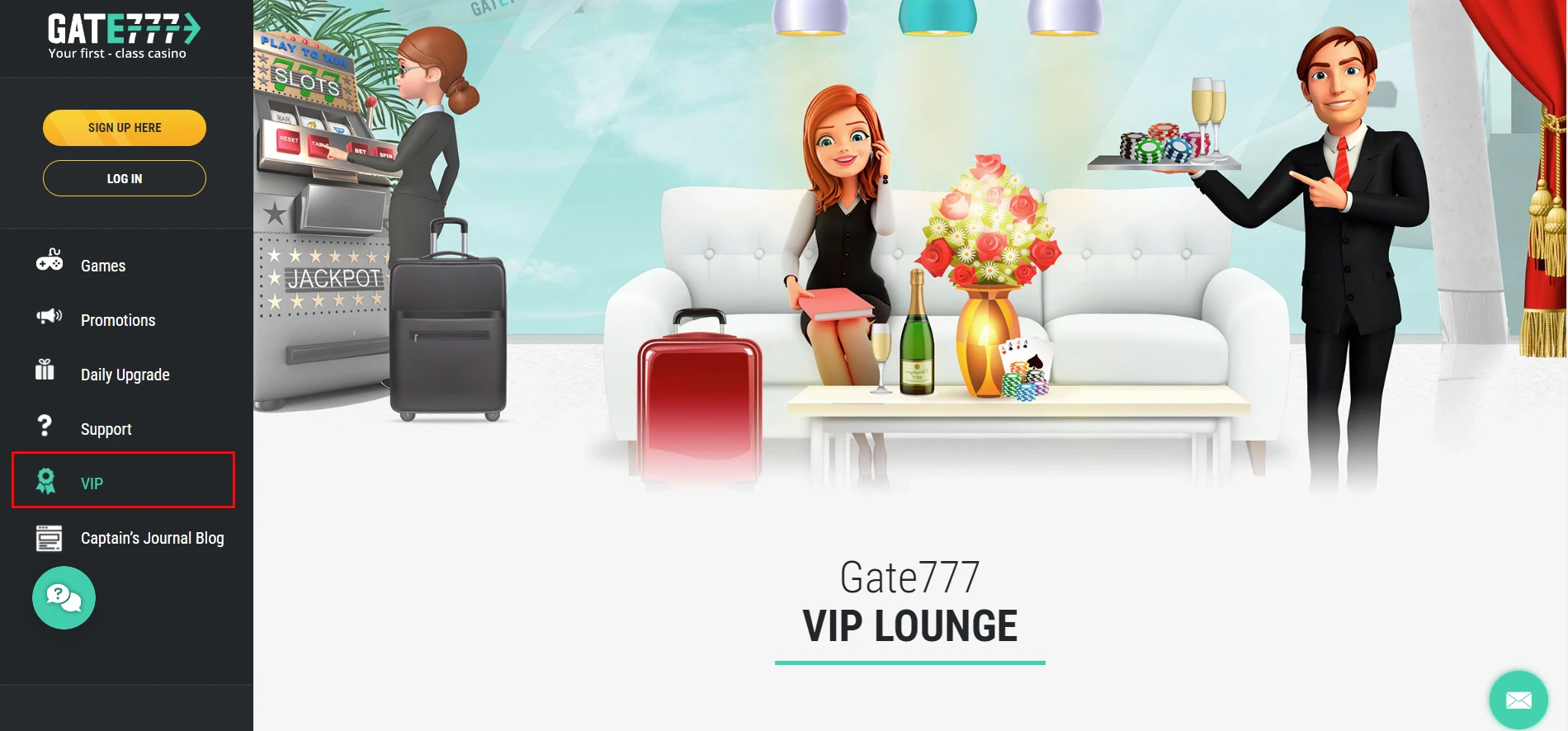 Gate777 Casino VIP