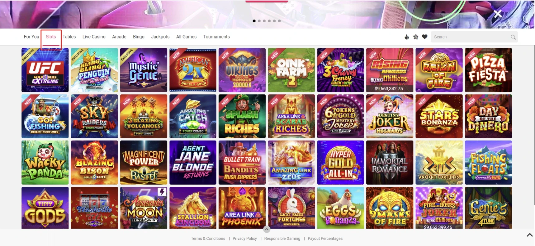 Spin Casino Slot Machines