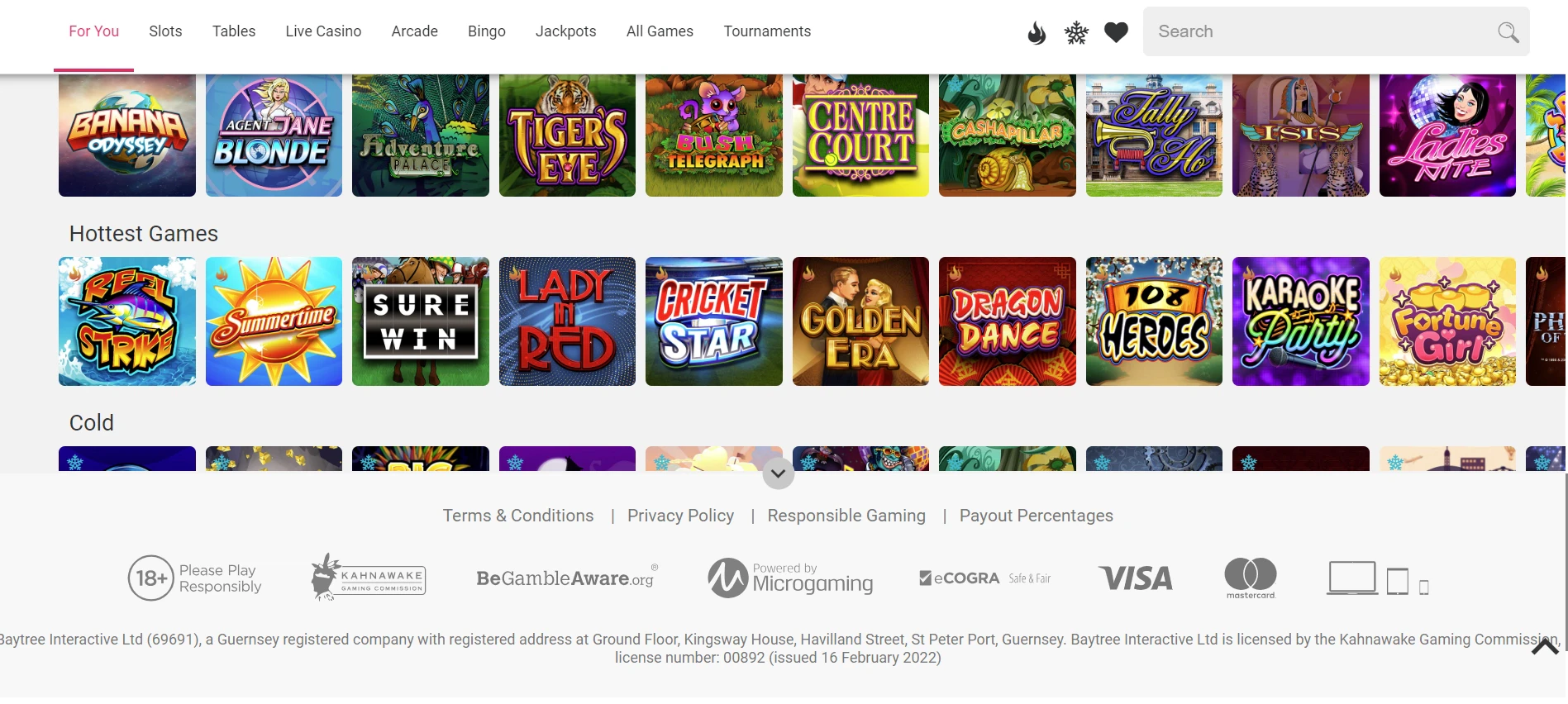 Spin Casino License