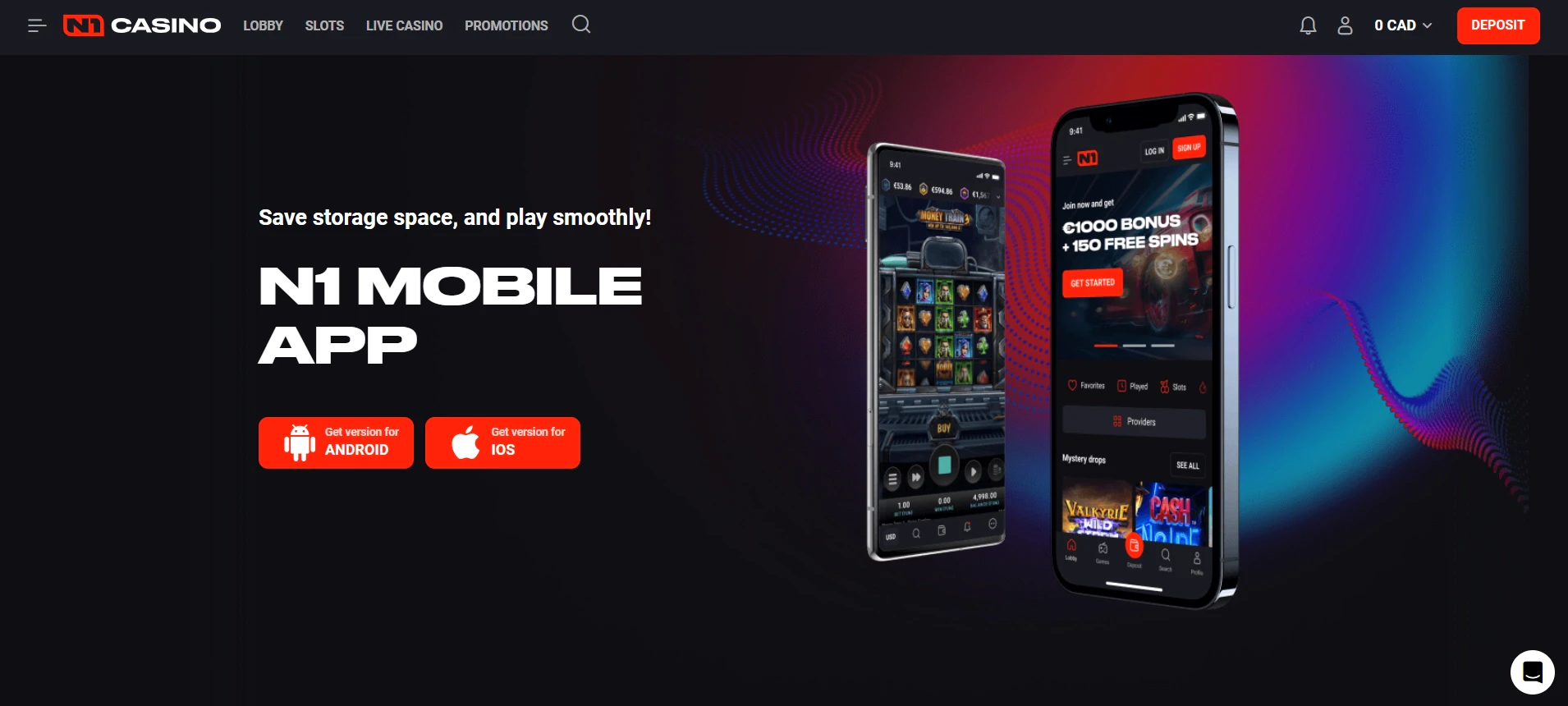 N1 Casino Mobile App