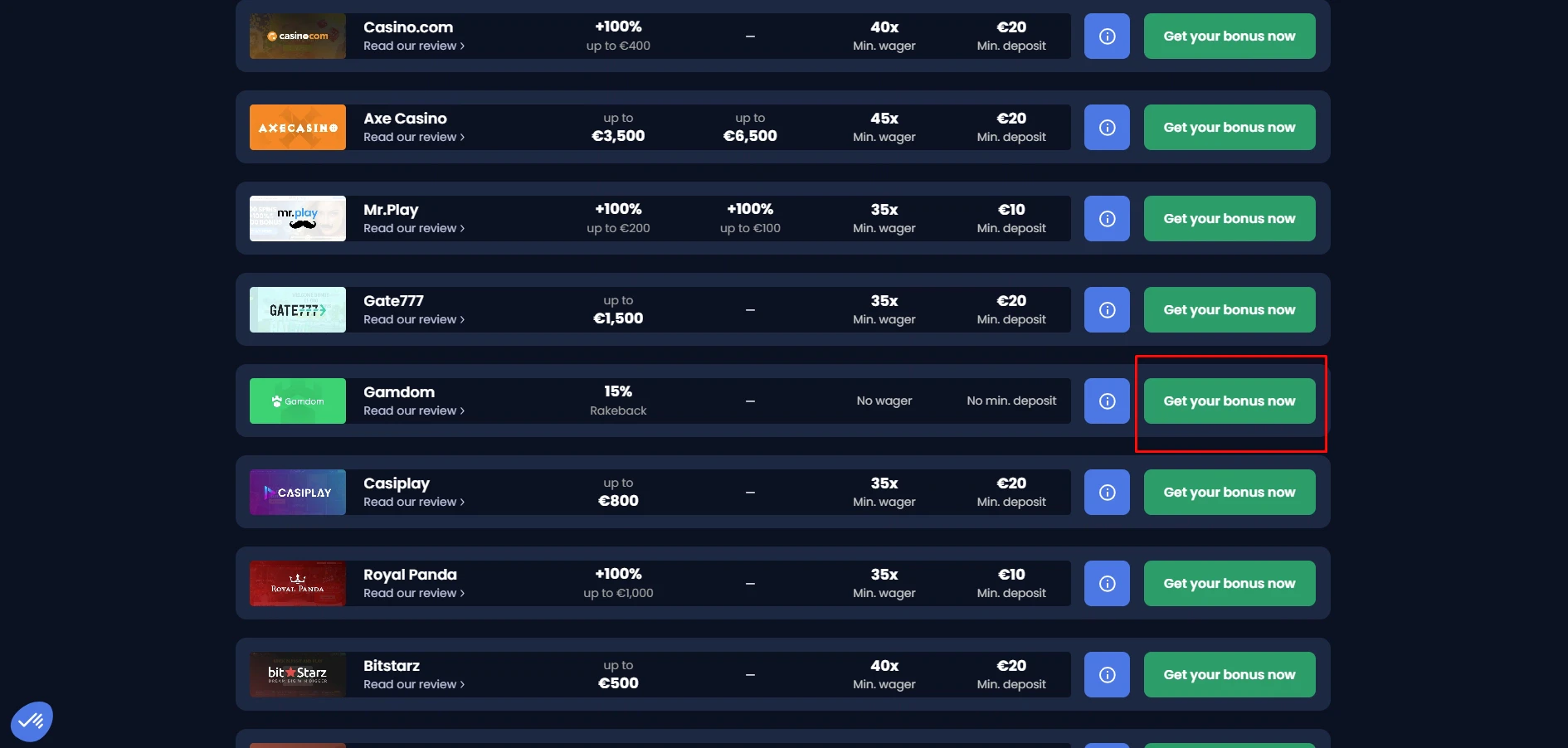 Gamdom Get Bonus