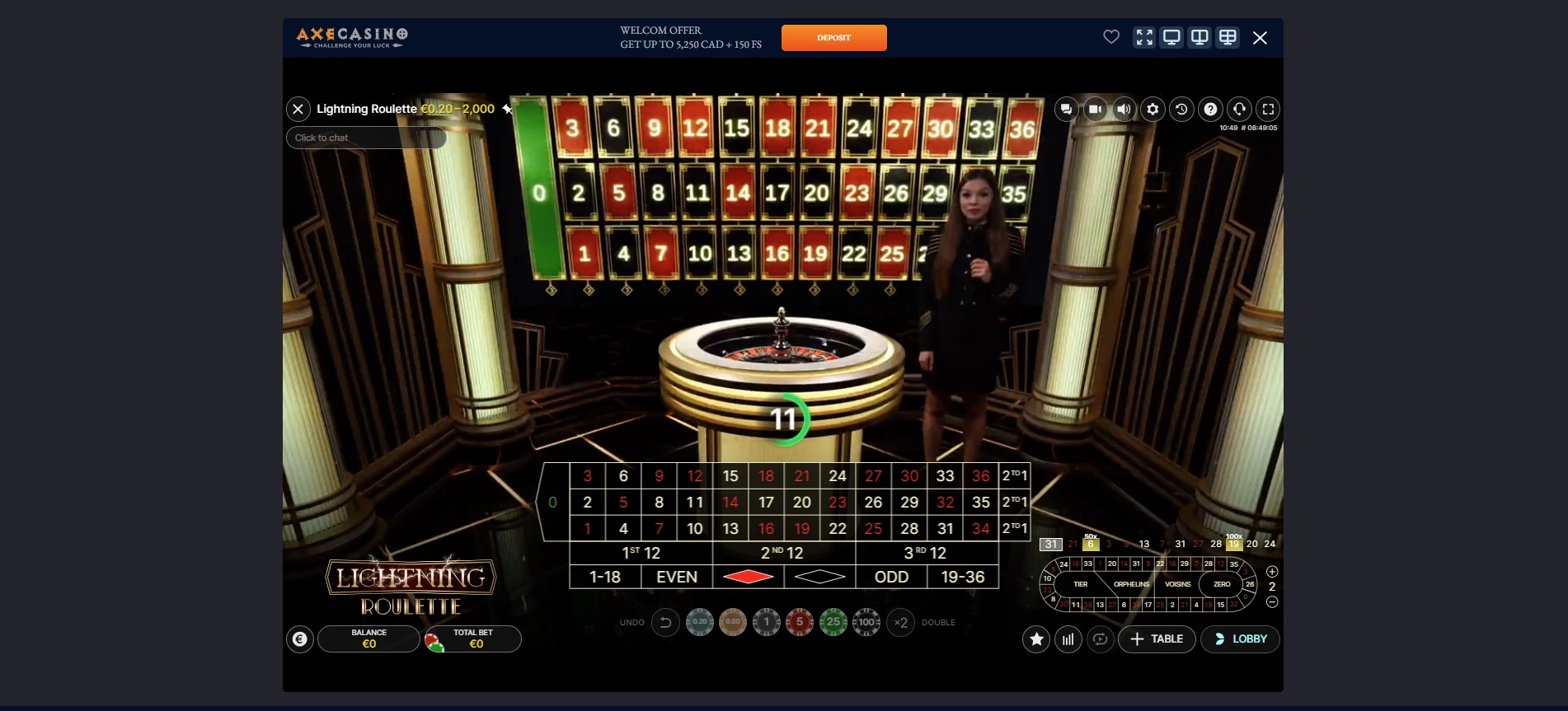 Lightning Roulette