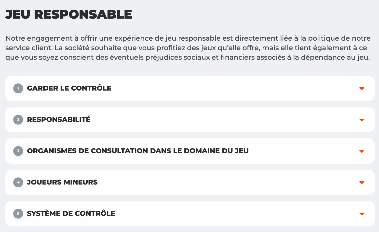 betriot jeu responsable