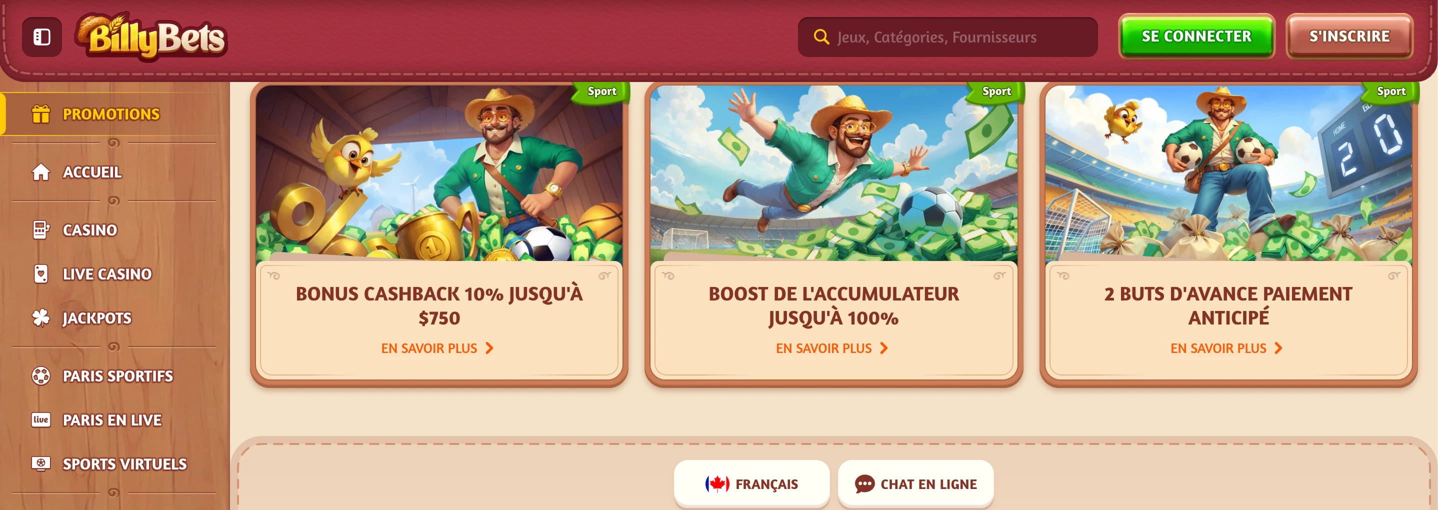 cashback sport billy bets