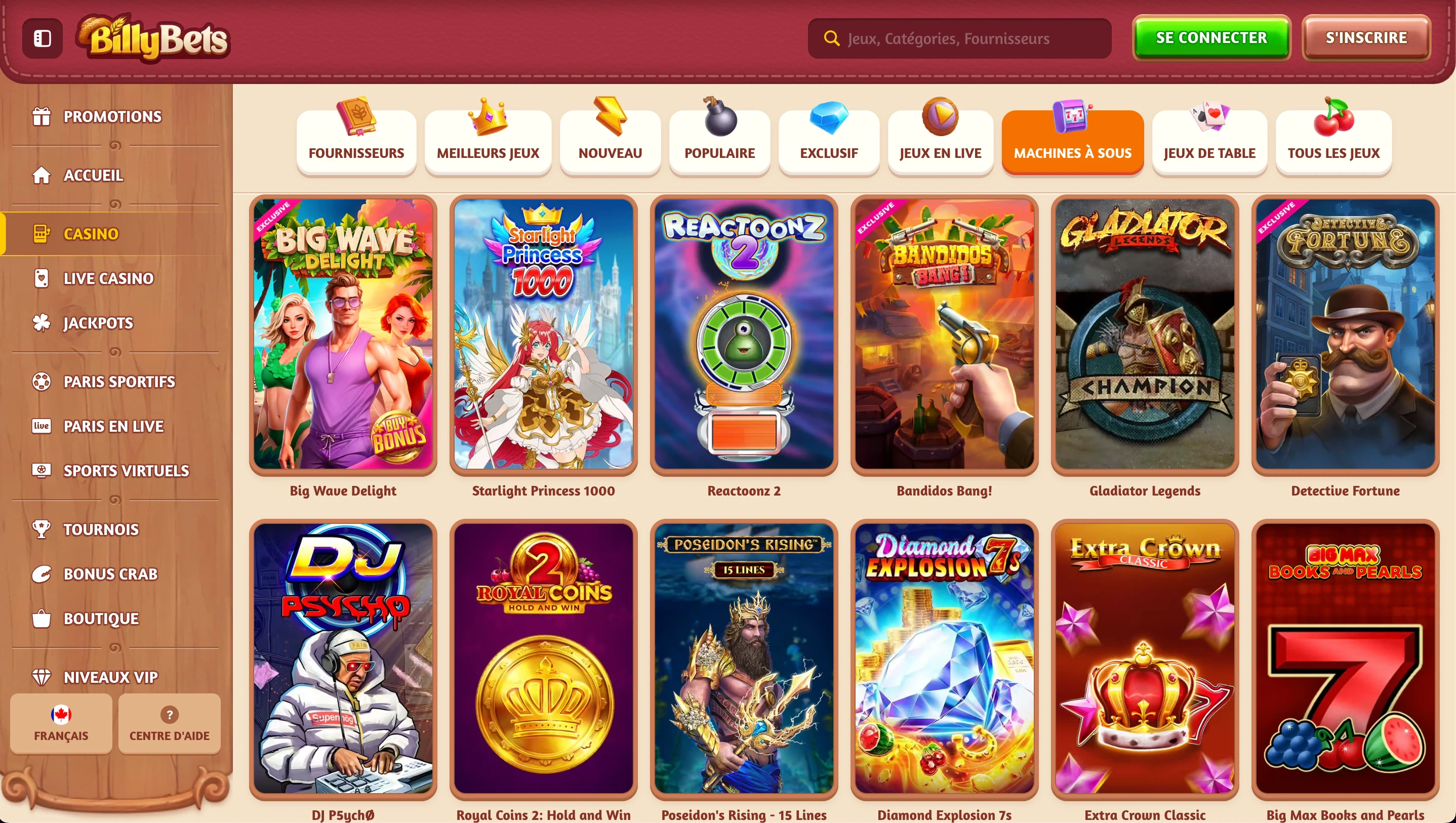 slots billy bets
