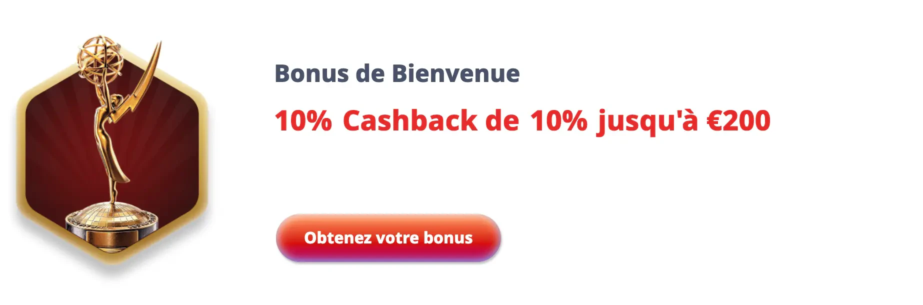 bonus de bienvenue cashback casinoinfinity