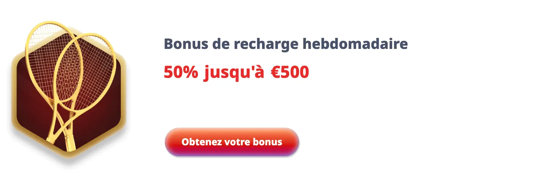 bonus de recharge hebdomadaire casinoinfinity