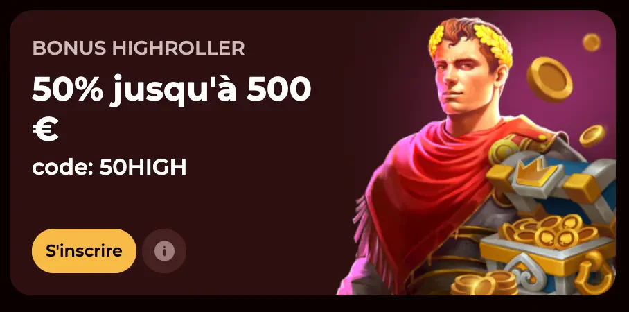roman casino bonus highroller