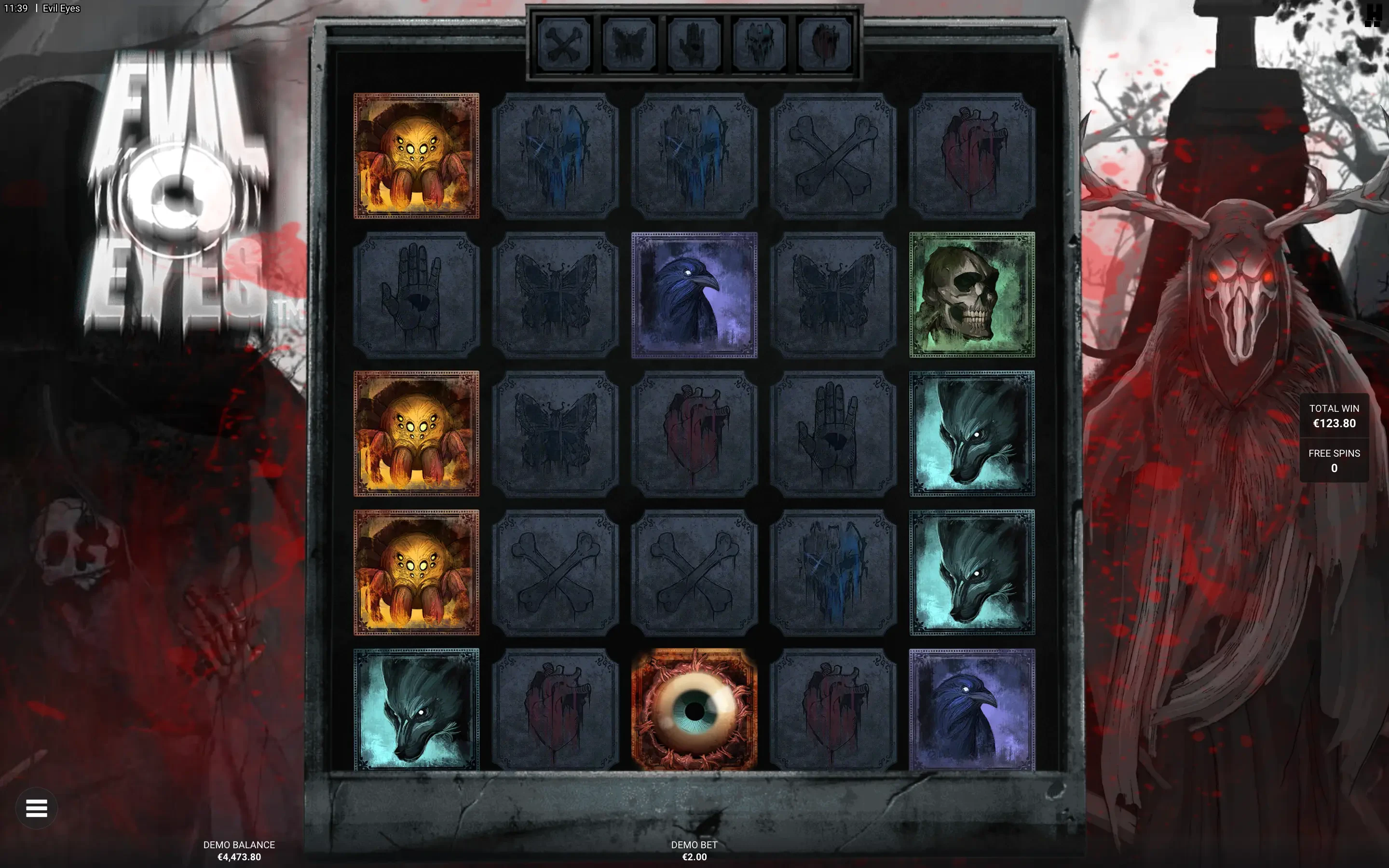 evil eyes graveyard bonus