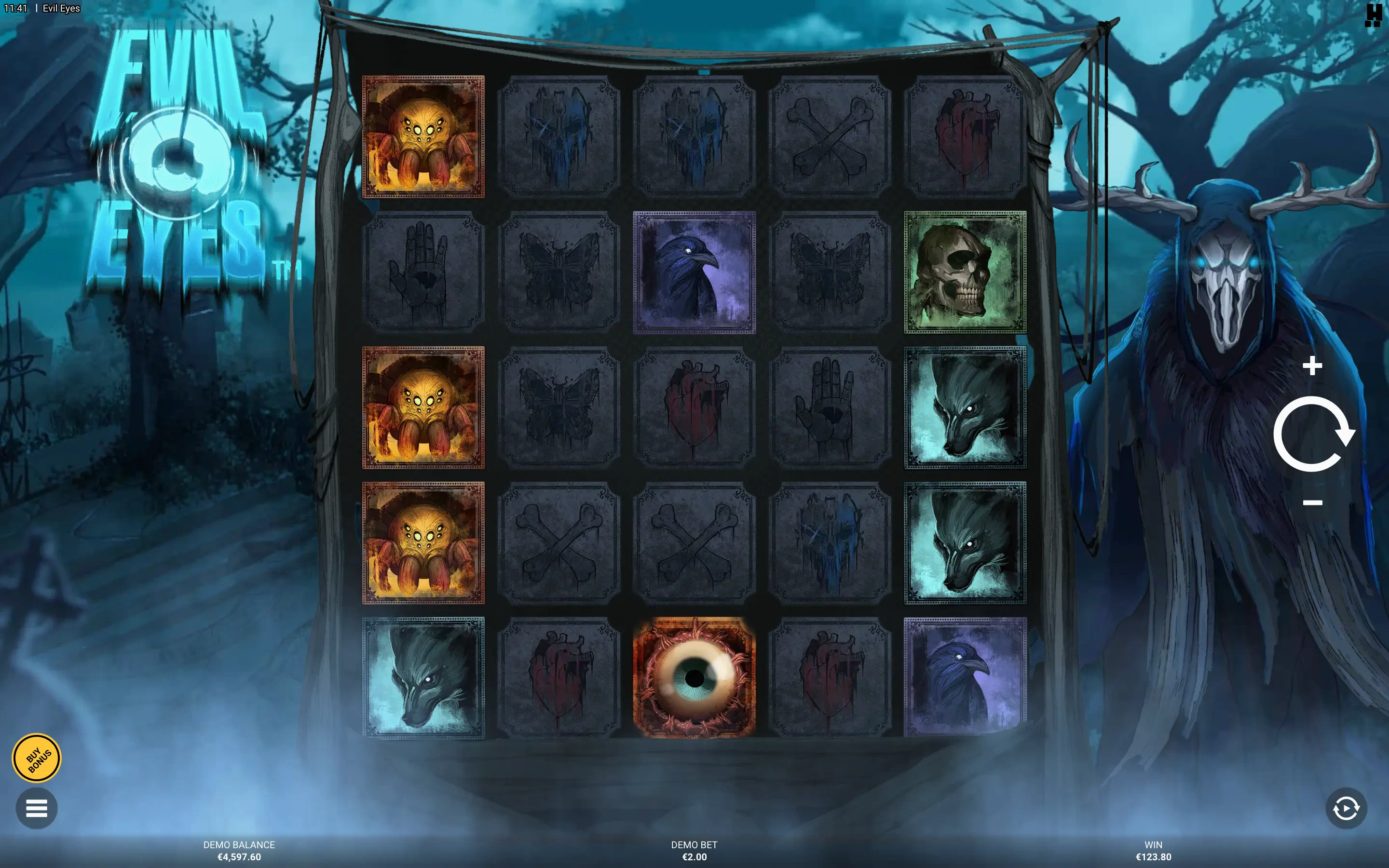 evil eyes graphismes