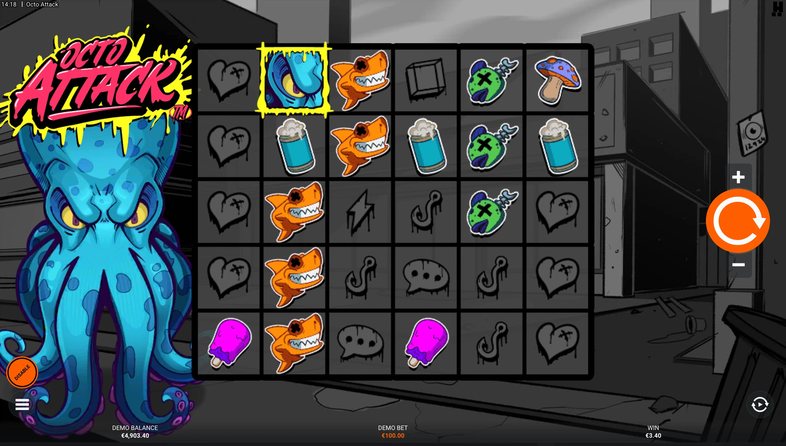 base game octo attack