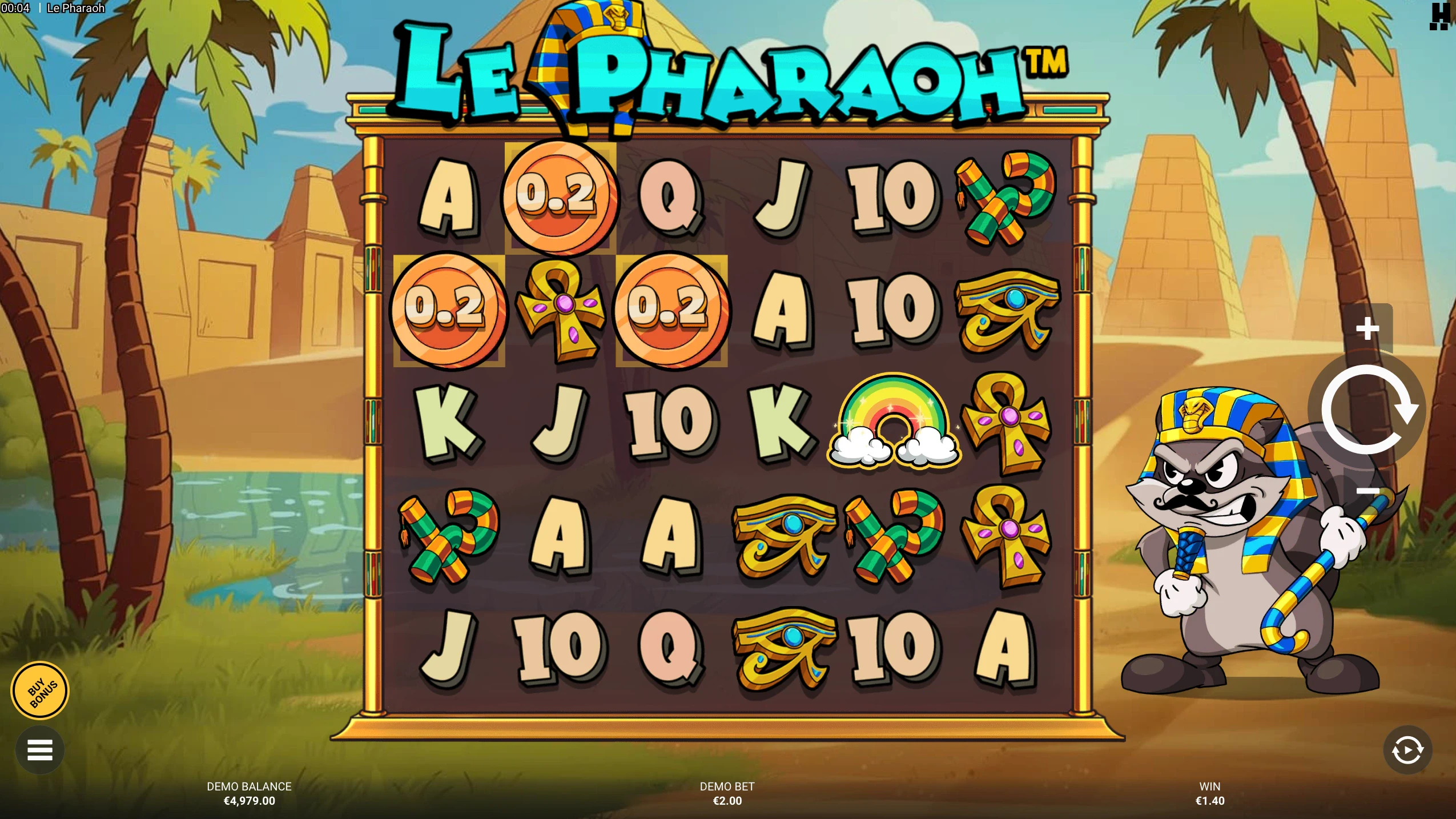 fonctionnalités le pharaoh