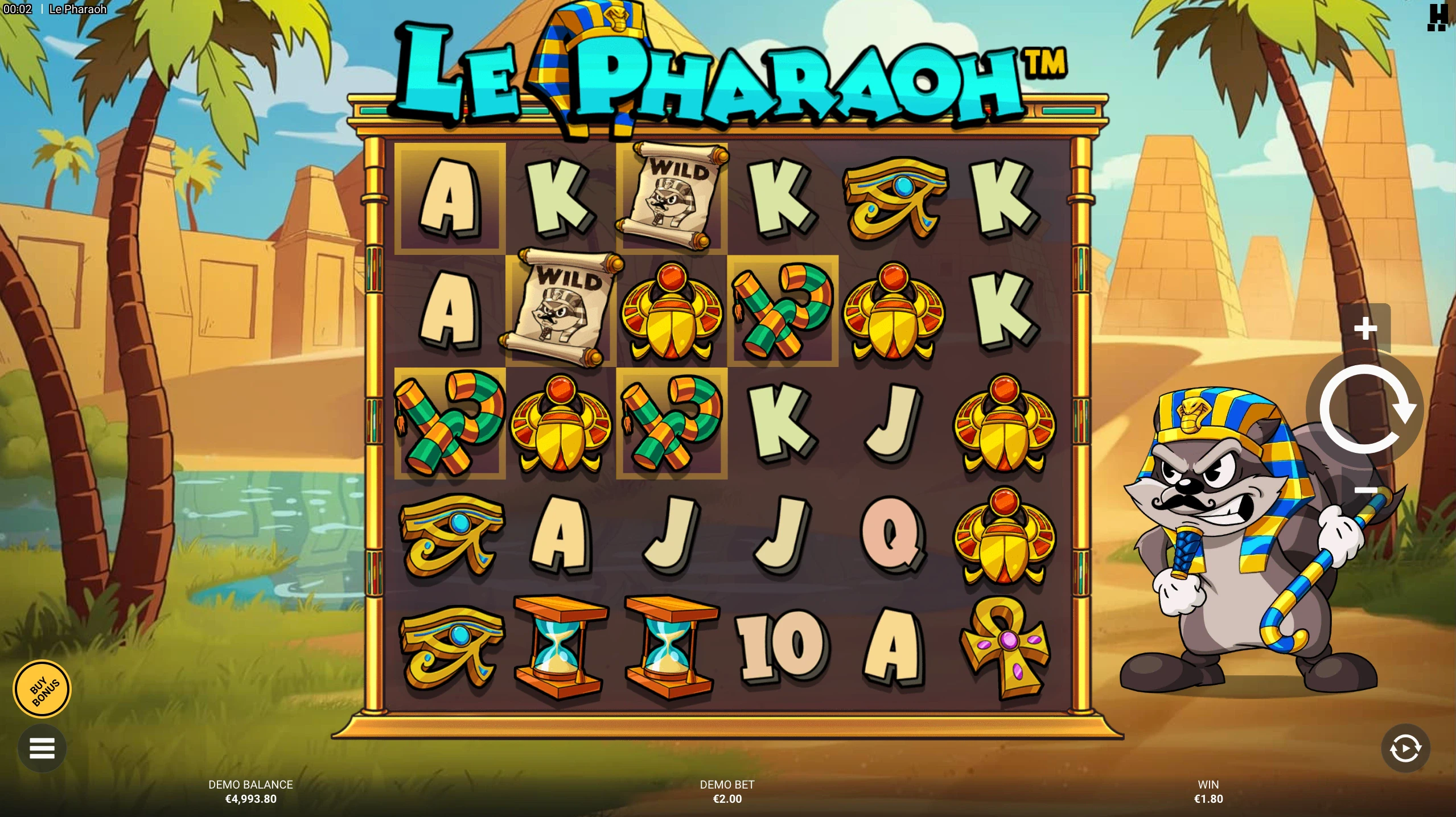 base game le pharaoh