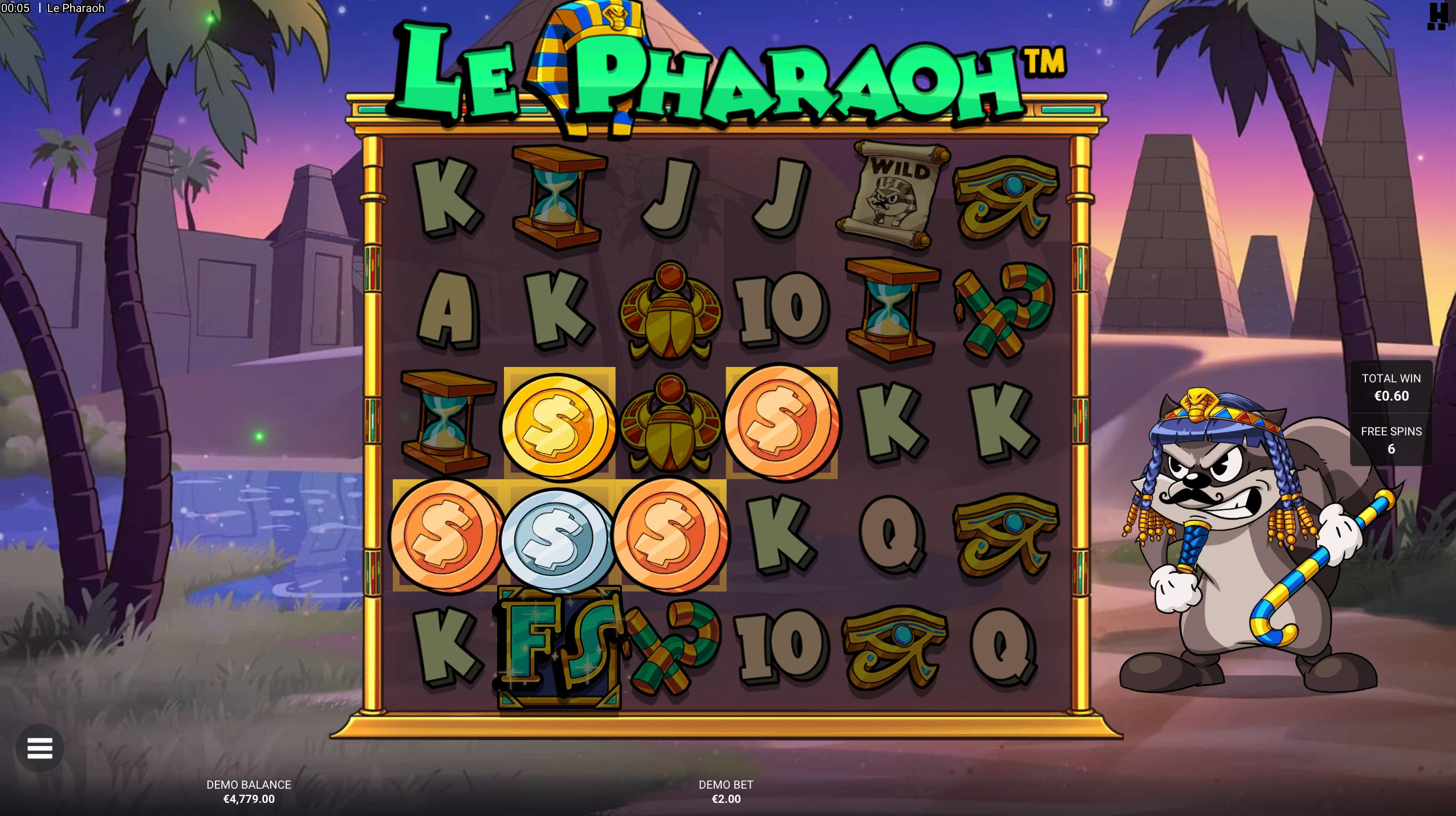 luck of the pharaoh le pharaoh