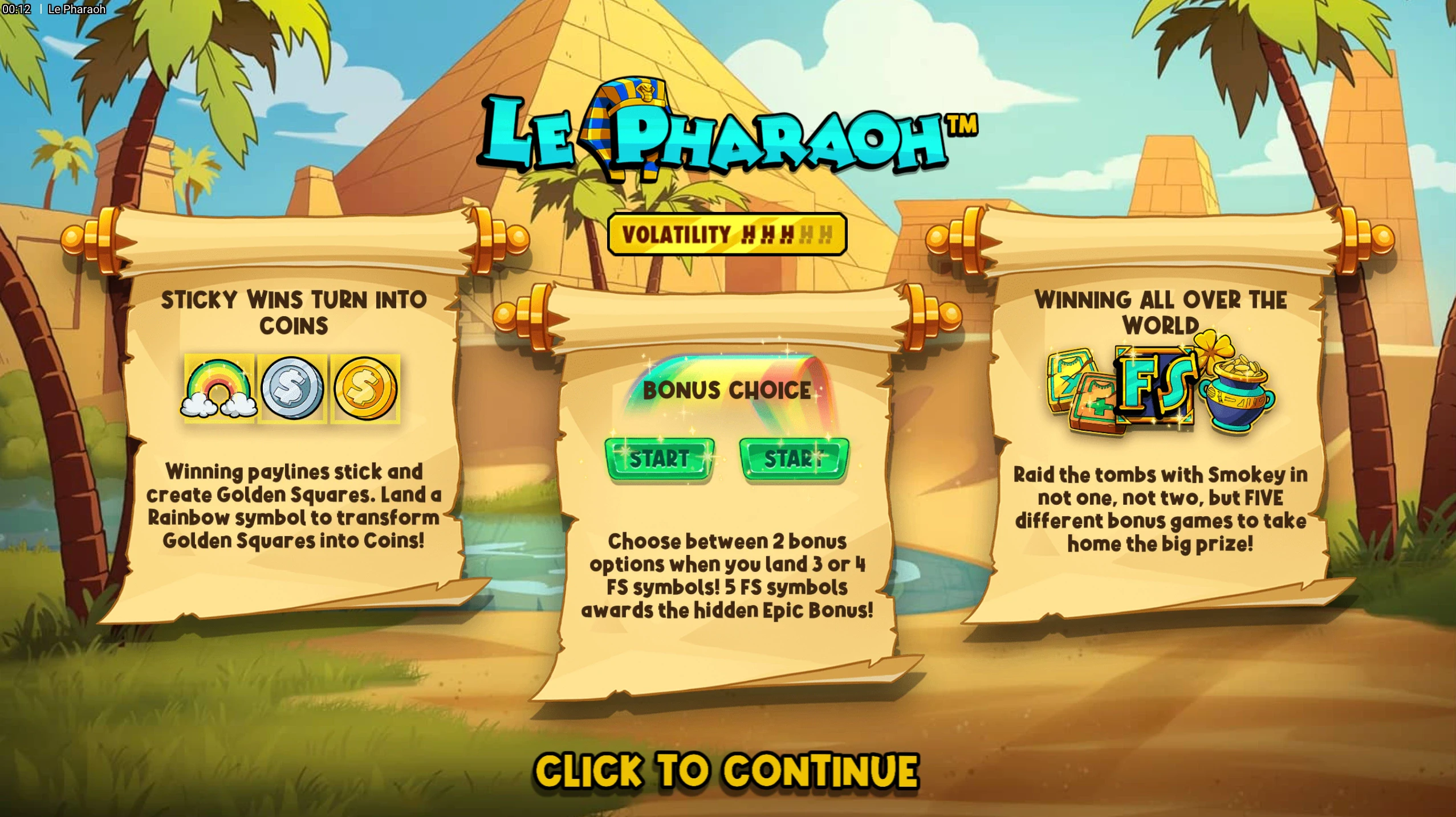 graphismes le pharaoh