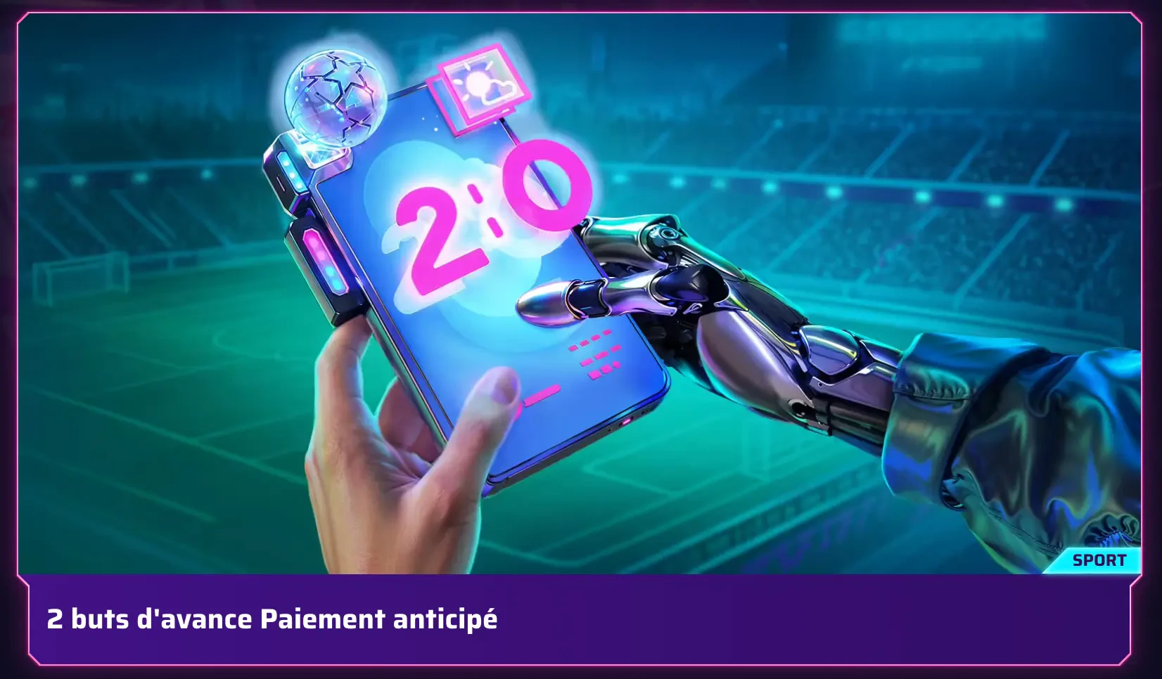 robycasino 2 buts d'avance